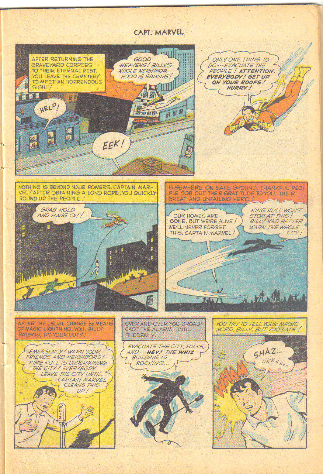 Read online Captain Marvel Adventures comic -  Issue #141 - 7