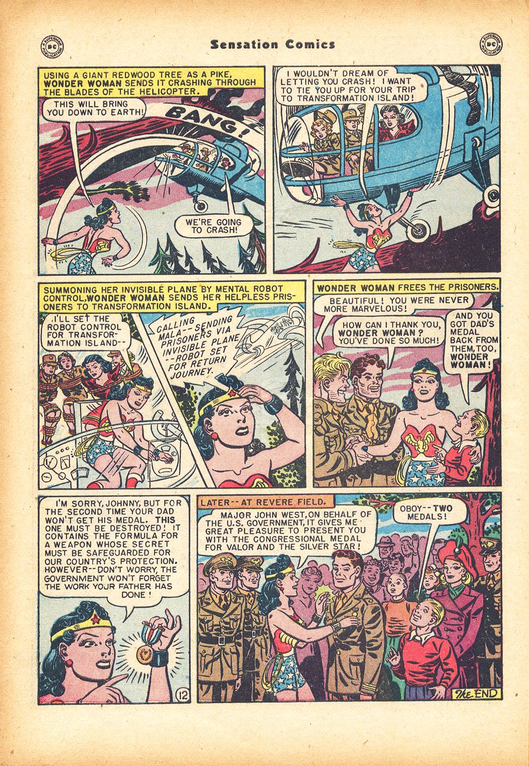 Read online Sensation (Mystery) Comics comic -  Issue #78 - 14