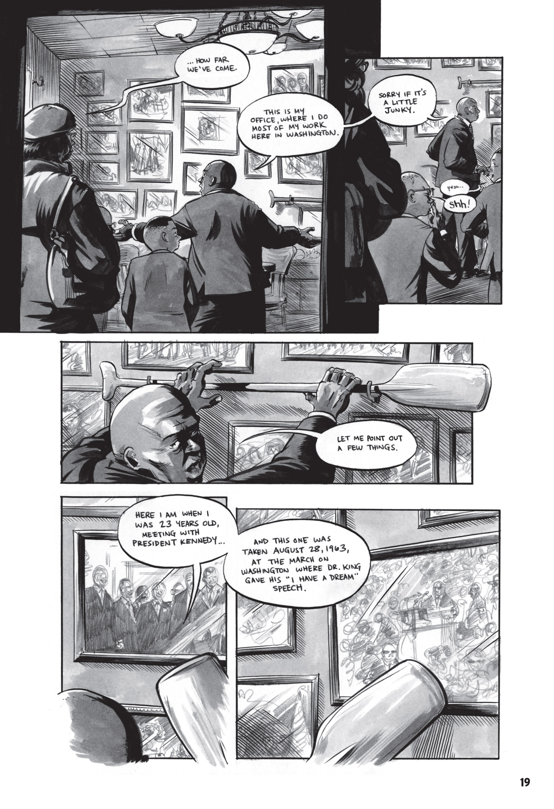 Read online March comic -  Issue #1 - 17