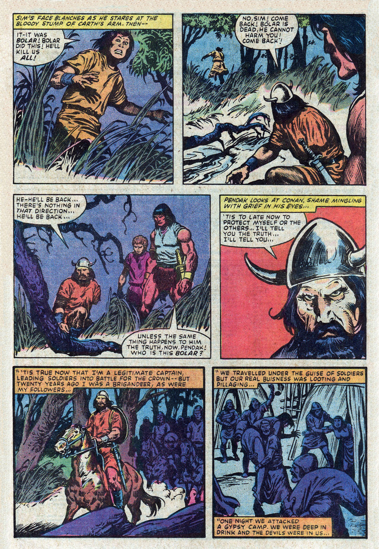 Read online Conan the Barbarian (1970) comic -  Issue #149 - 16