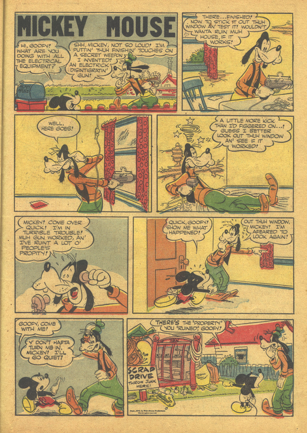 Read online Walt Disney's Comics and Stories comic -  Issue #49 - 33