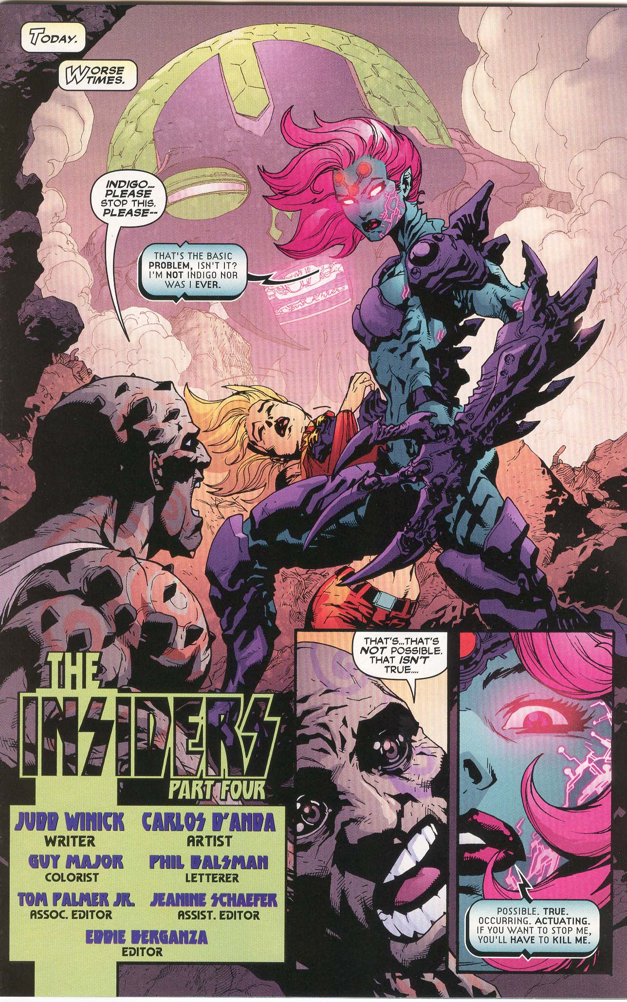 Read online Outsiders (2003) comic -  Issue #25 - 4