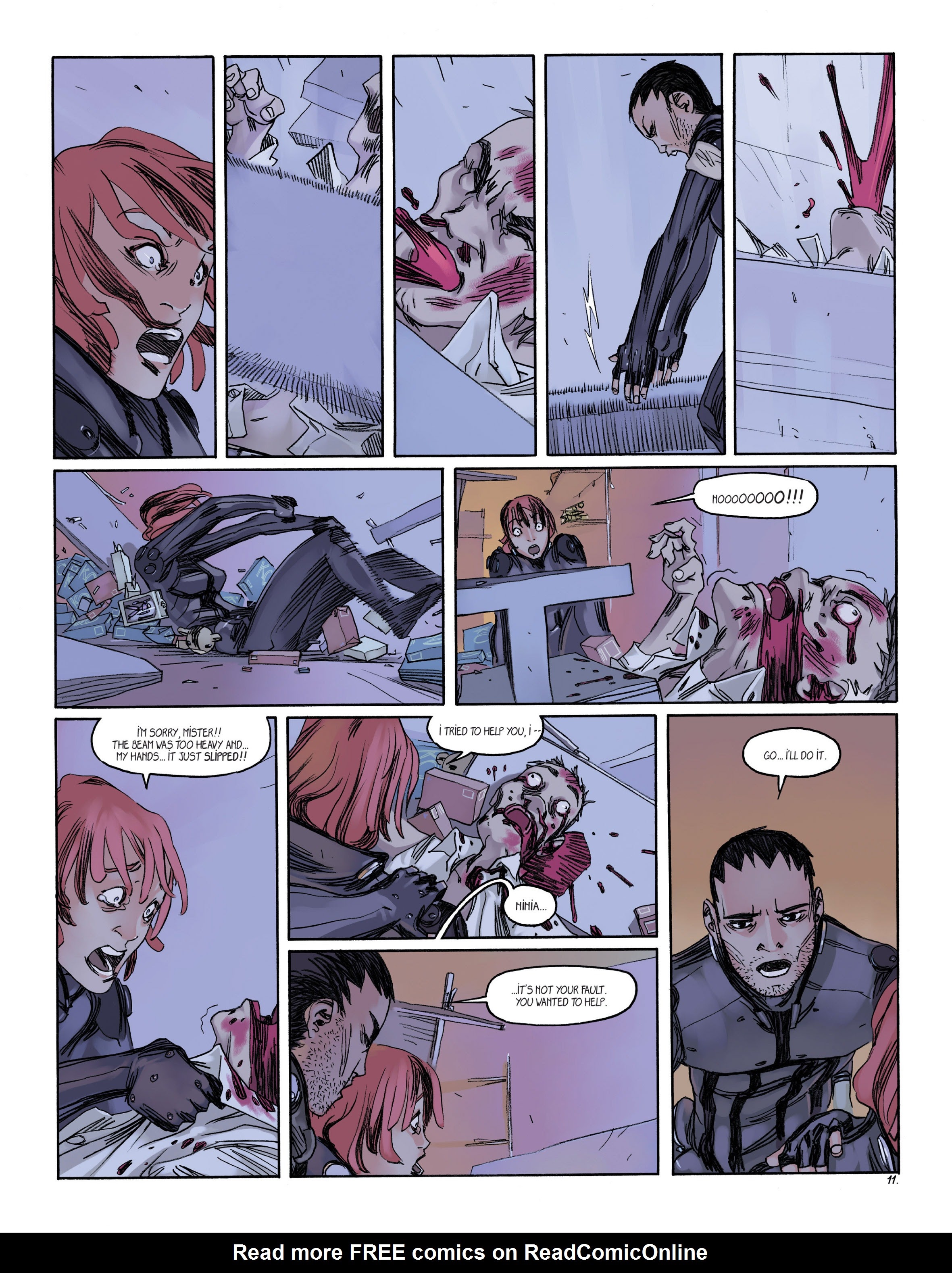 Read online Meka comic -  Issue #3 - 13