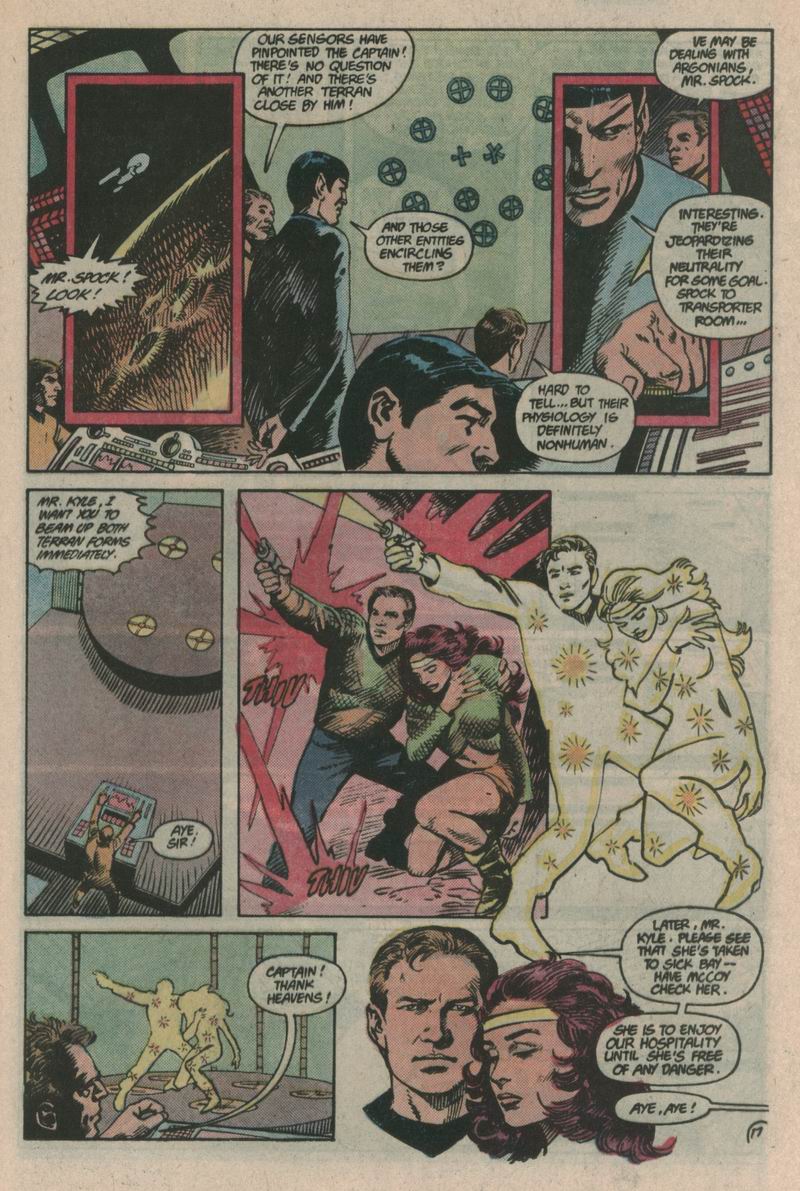 Read online Star Trek (1984) comic -  Issue #38 - 18