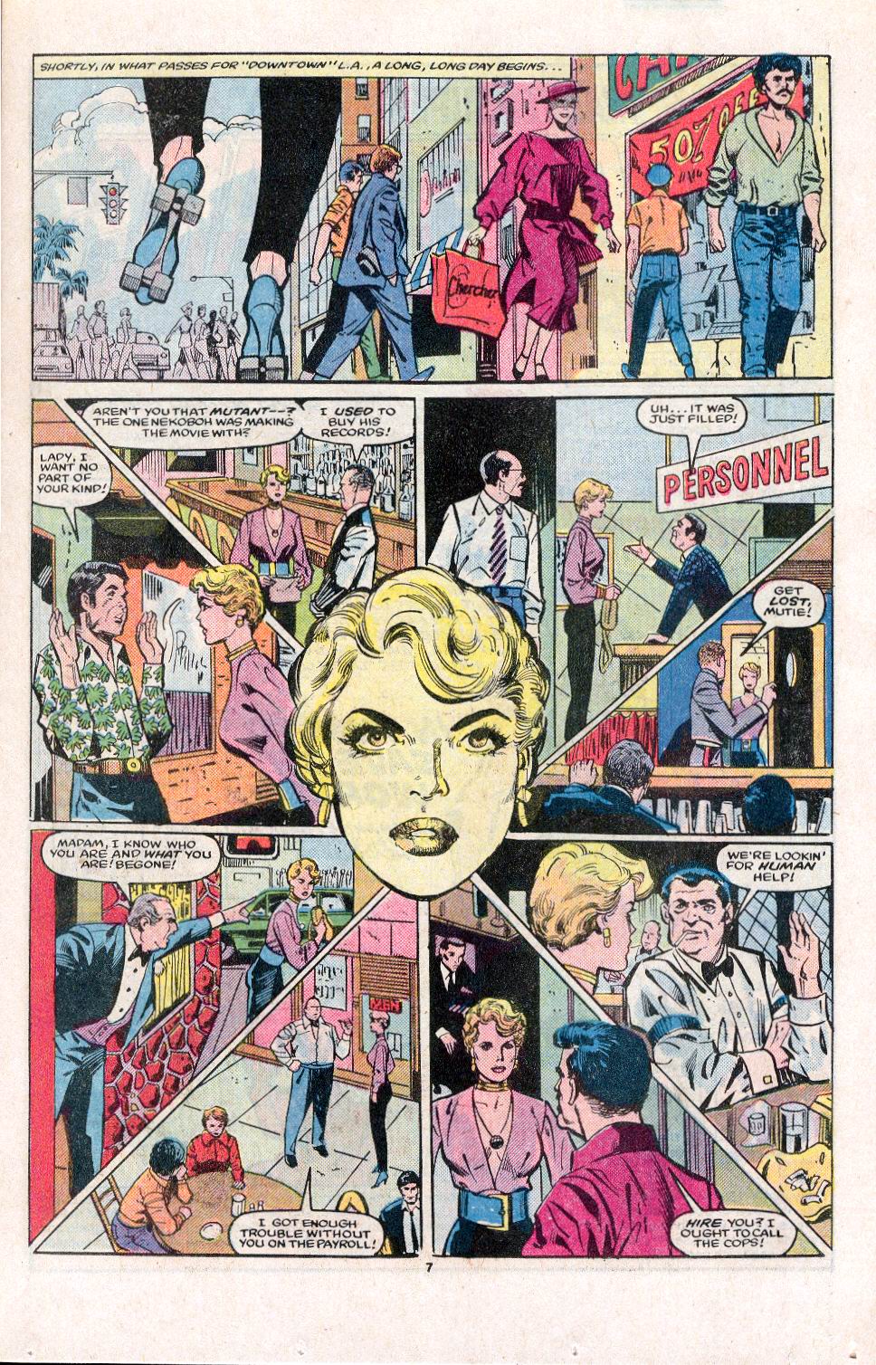 Read online Dazzler (1981) comic -  Issue #35 - 8