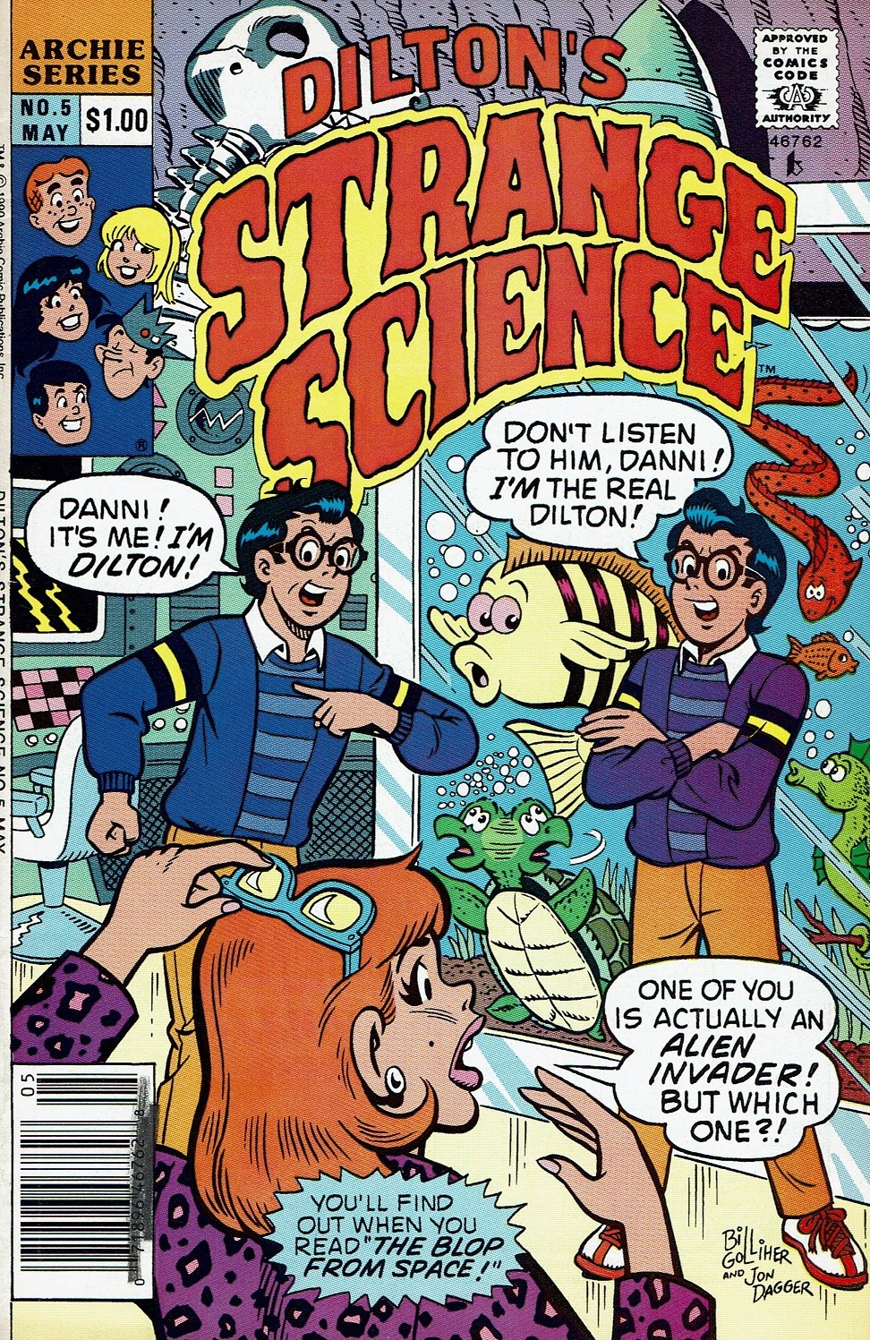 Read online Dilton's Strange Science comic -  Issue #5 - 1