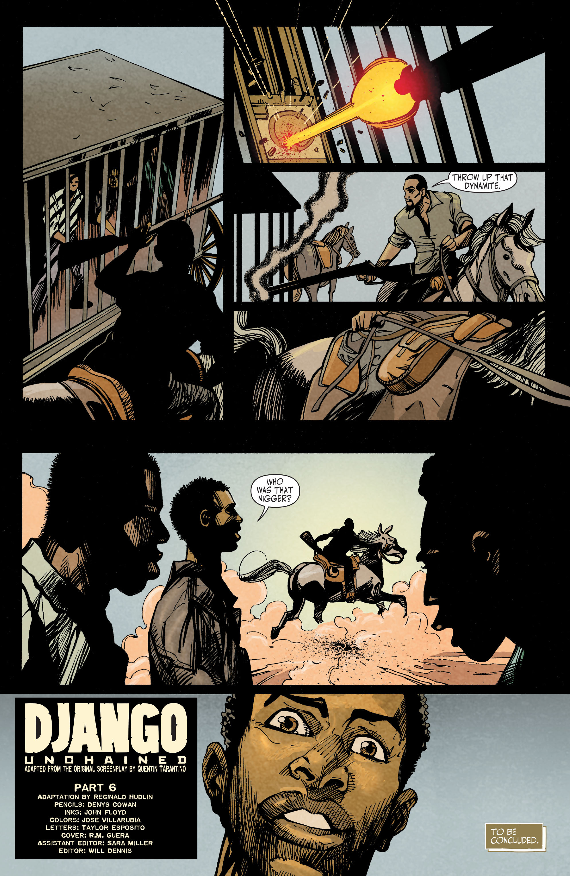 Read online Django Unchained comic -  Issue #6 - 41