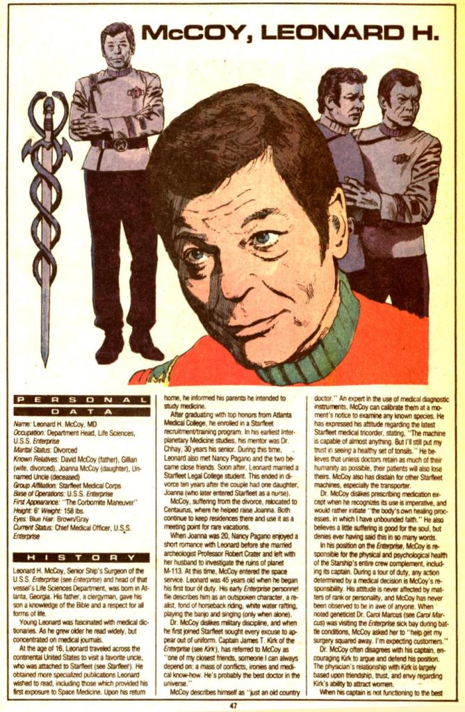 Read online Who's Who in Star Trek comic -  Issue #1 - 47