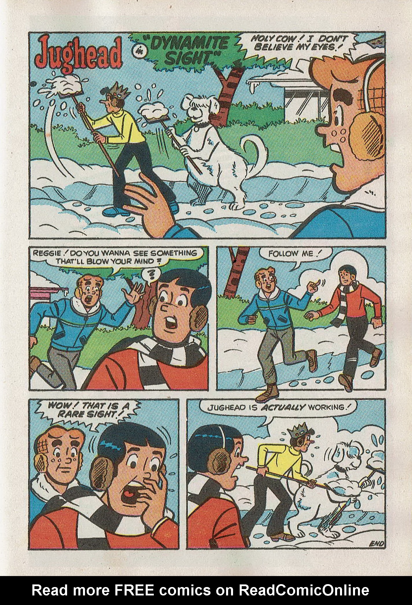 Read online Jughead Jones Comics Digest comic -  Issue #68 - 67