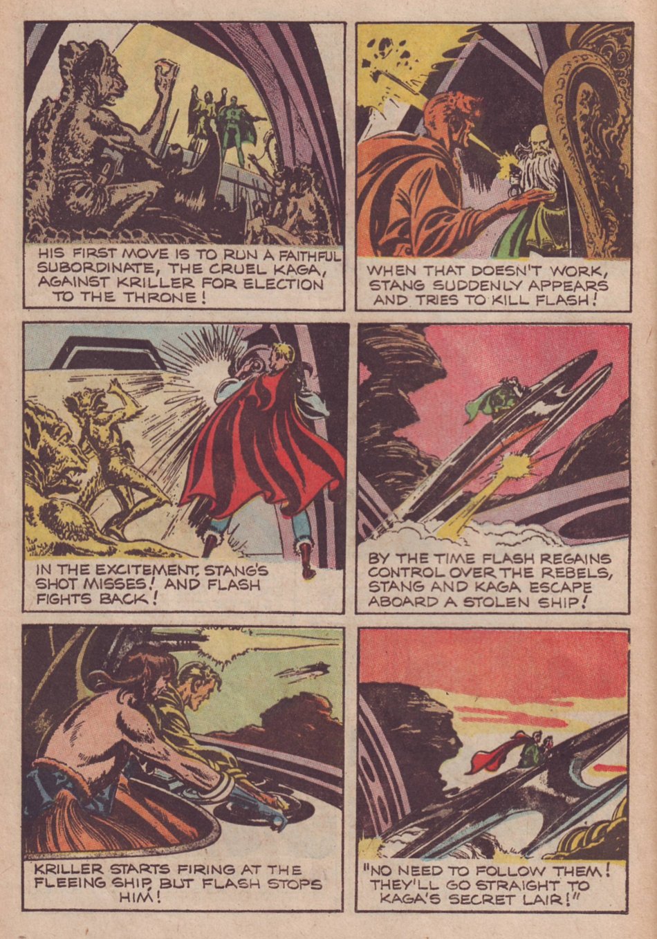 Read online Flash Gordon (1966) comic -  Issue #7 - 16