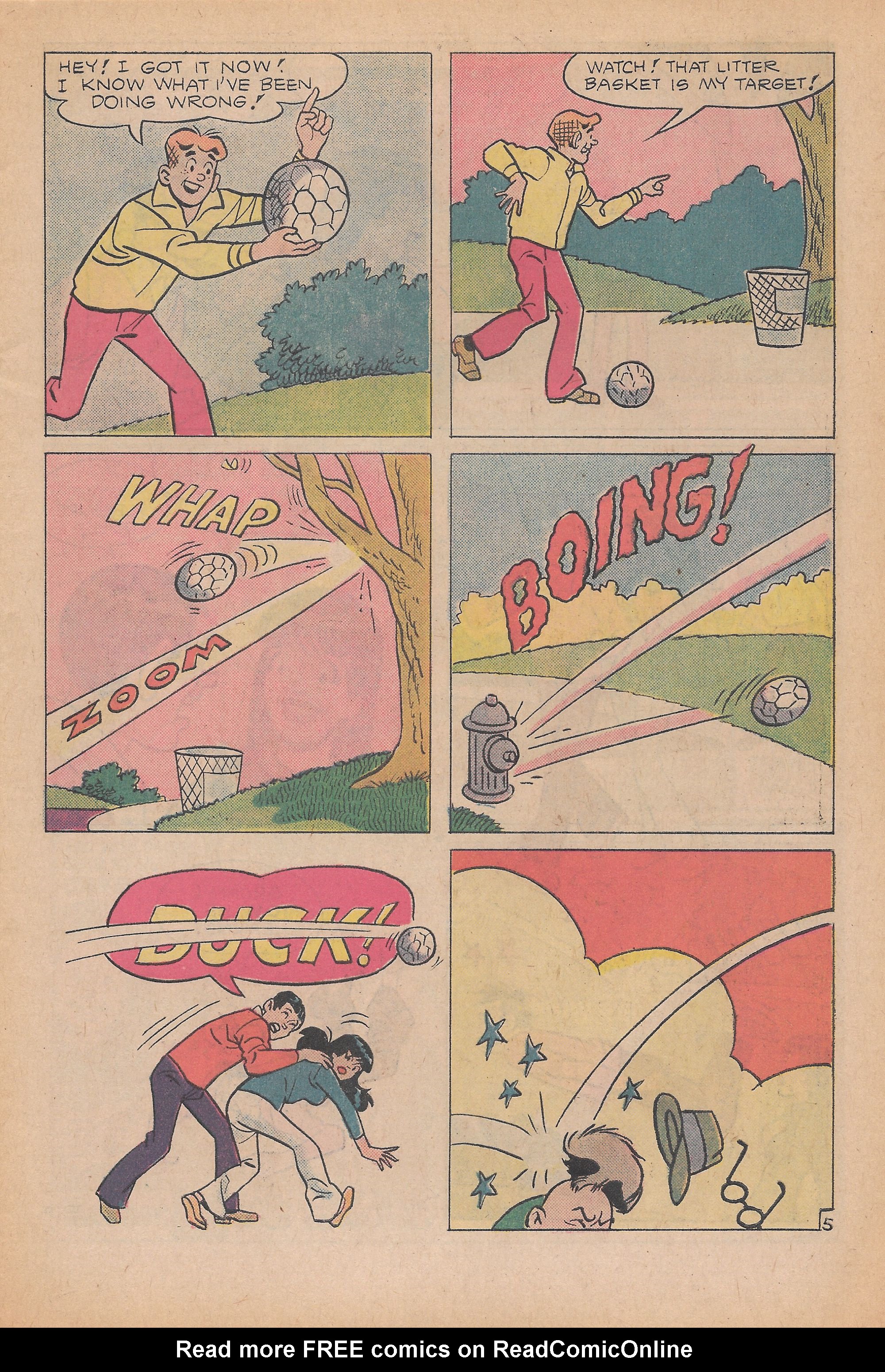 Read online Reggie and Me (1966) comic -  Issue #76 - 7