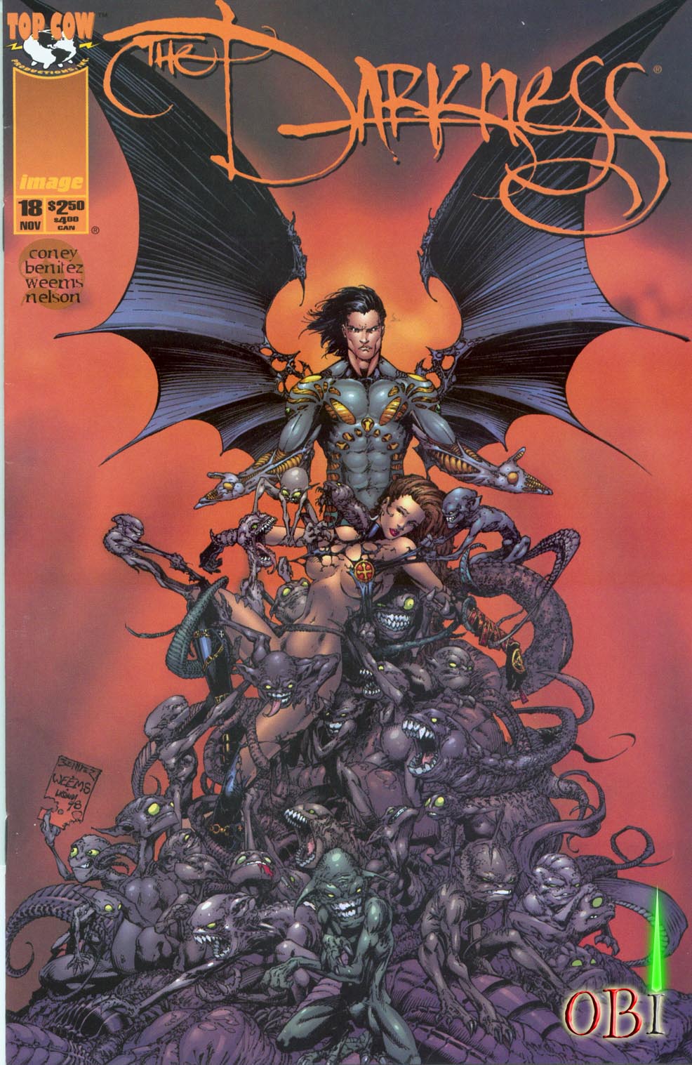 Read online The Darkness (1996) comic -  Issue #18 - 1