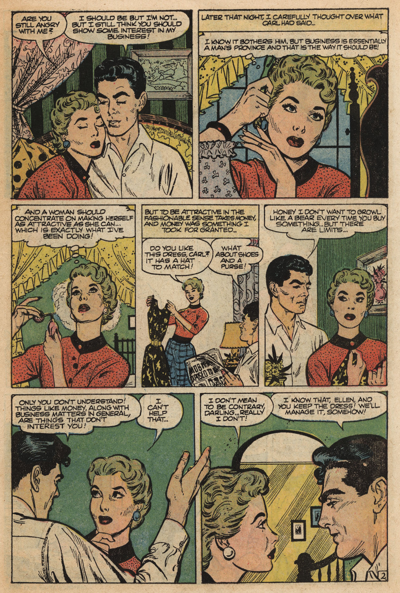 Read online Love Romances comic -  Issue #60 - 11