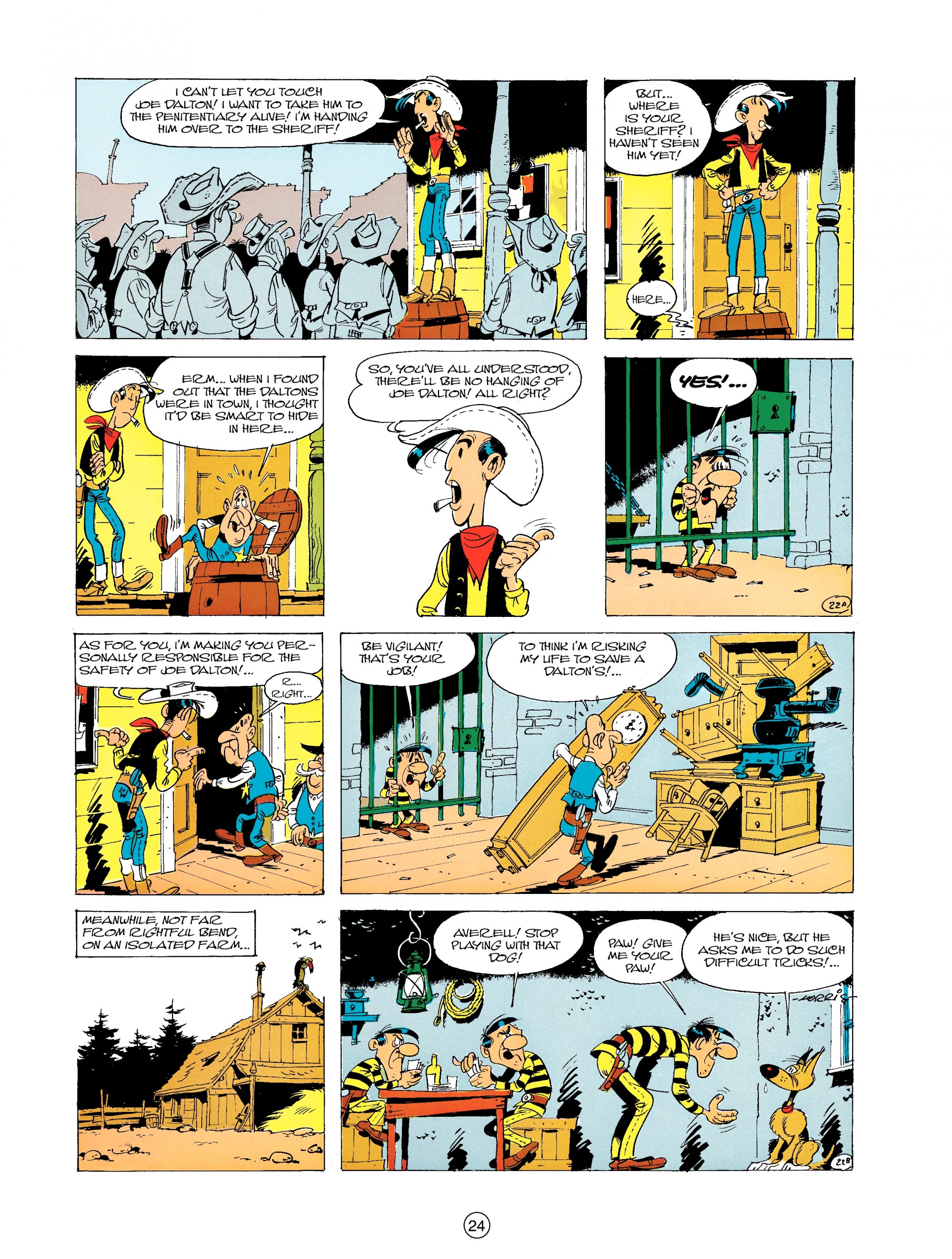 Read online A Lucky Luke Adventure comic -  Issue #19 - 24