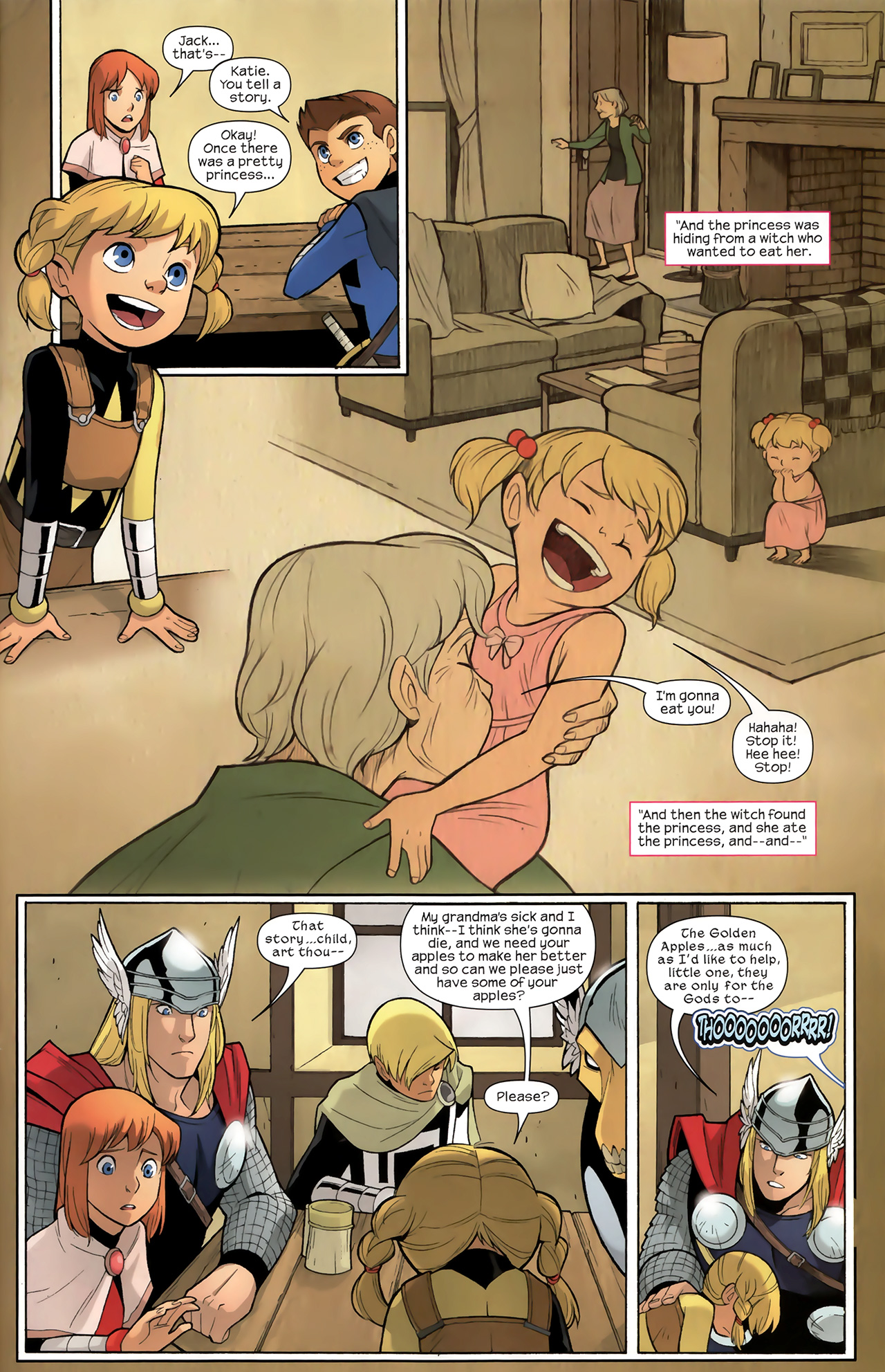 Read online Thor and the Warriors Four comic -  Issue #2 - 17