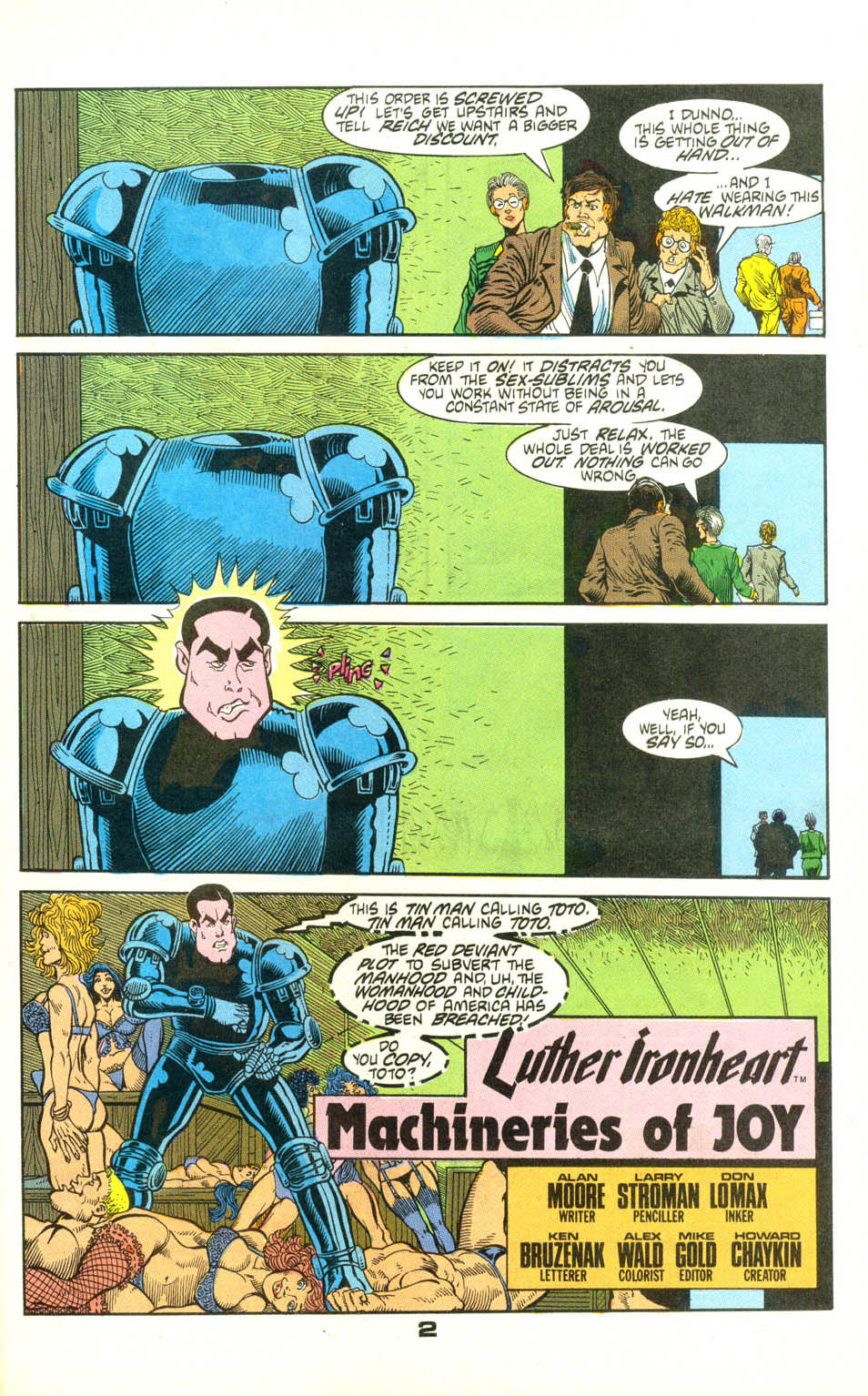 Read online American Flagg! comic -  Issue #22 - 24