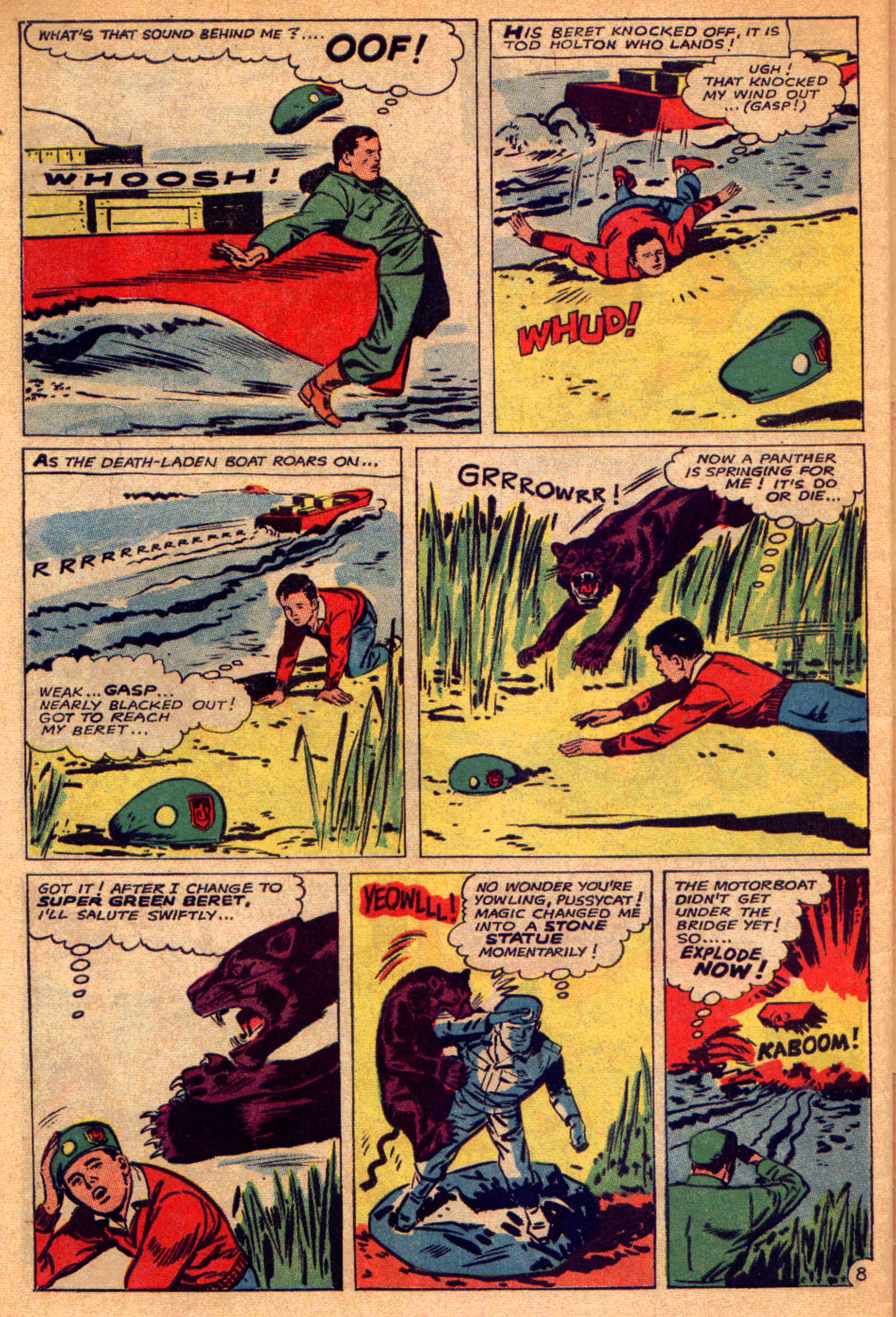 Read online Super Green Beret comic -  Issue #1 - 61