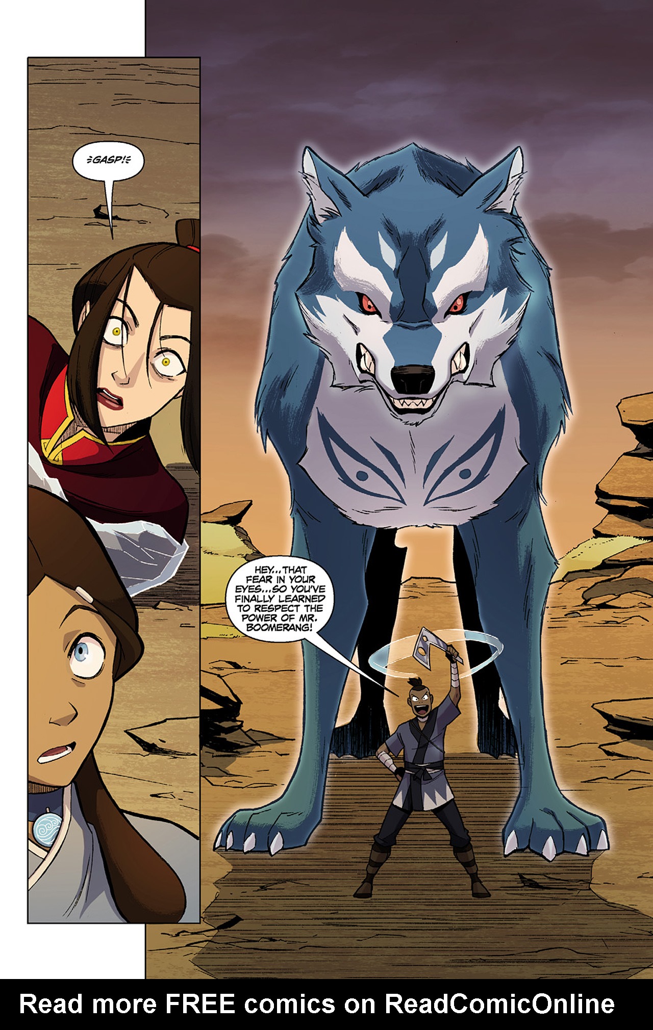 Read online Nickelodeon Avatar: The Last Airbender - The Search comic -  Issue # Part 1 - 55
