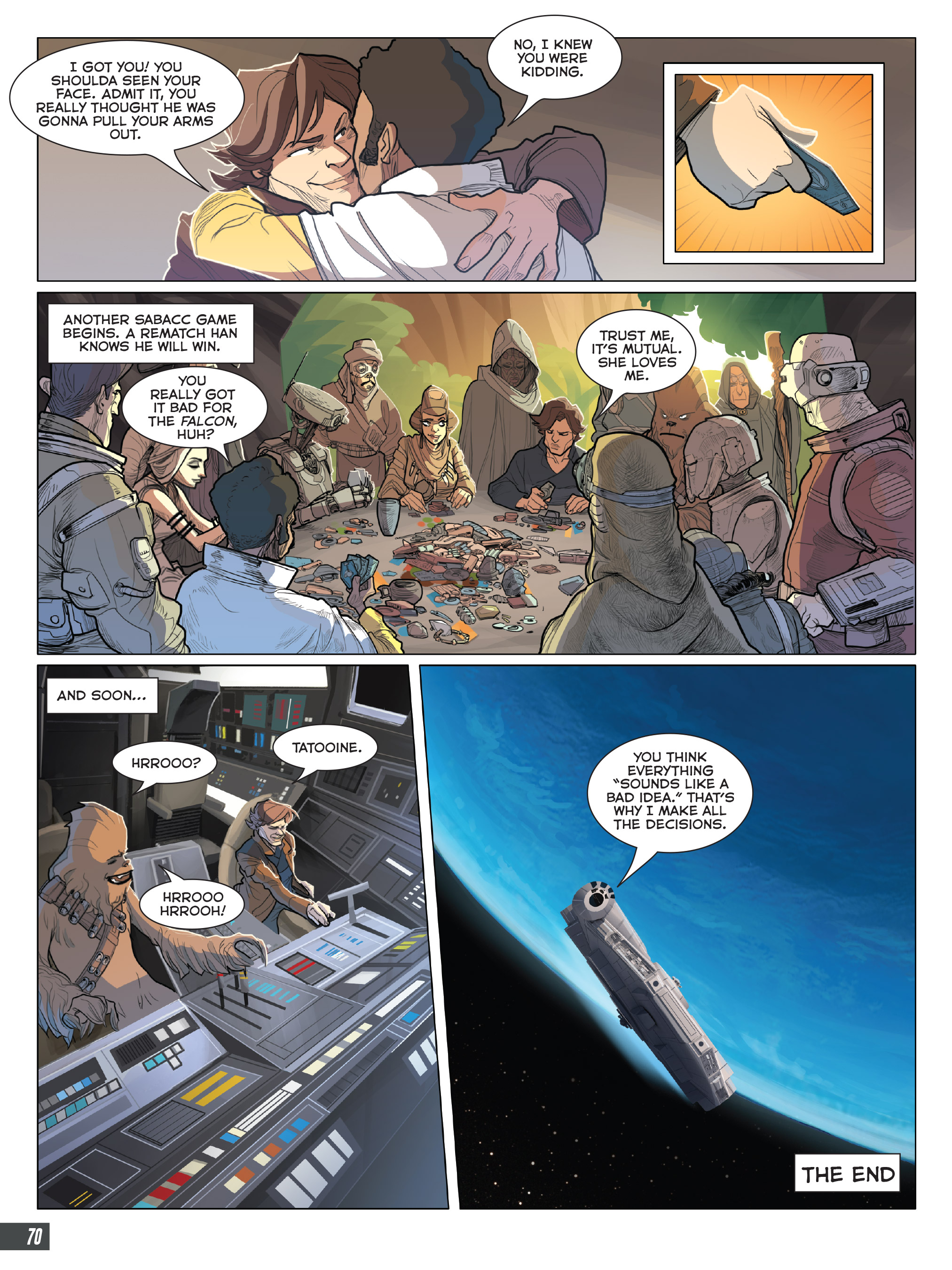 Read online Star Wars: Solo Graphic Novel Adaptation comic -  Issue # TPB - 69