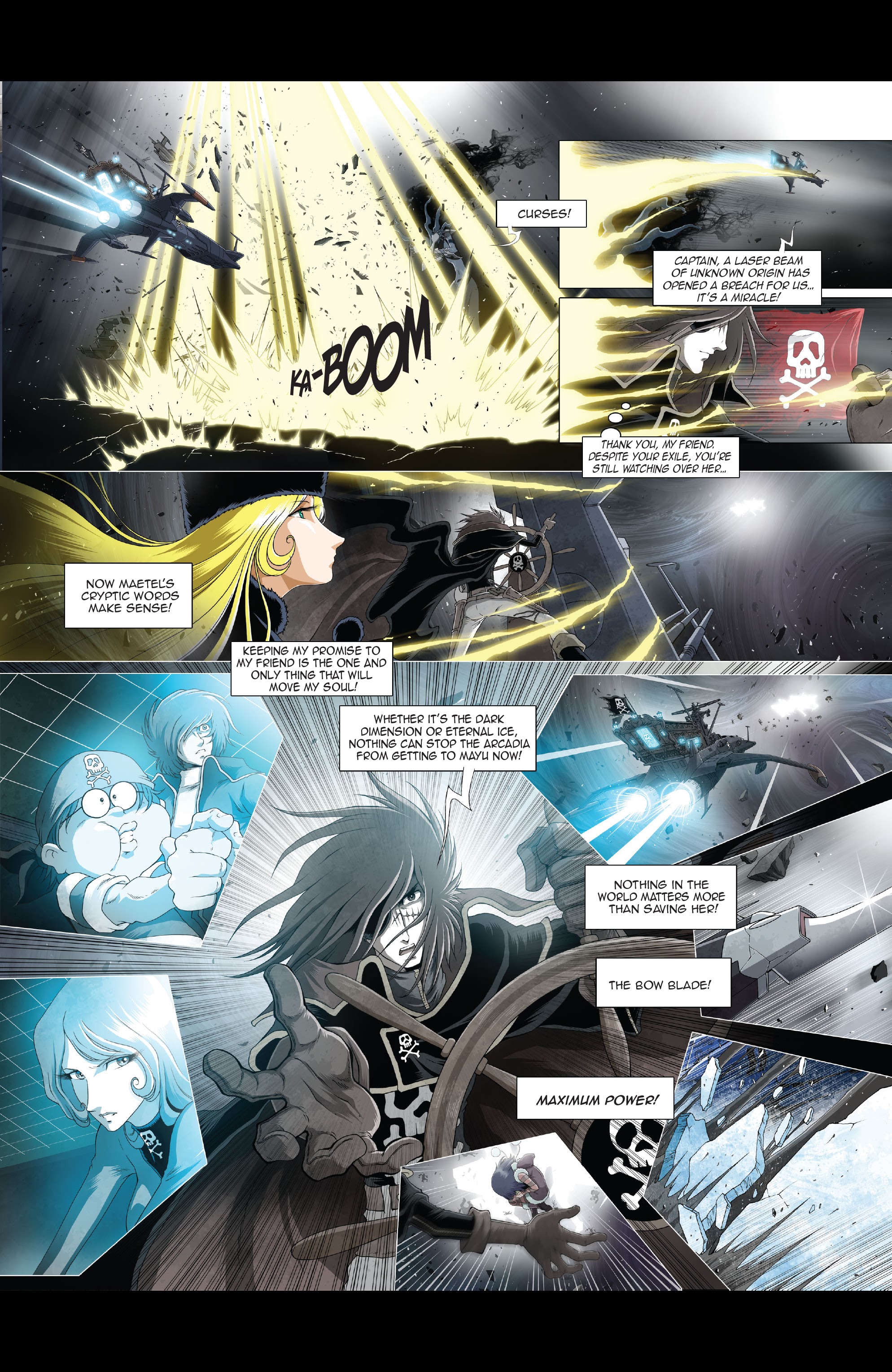 Read online Space Pirate Captain Harlock comic -  Issue #4 - 22