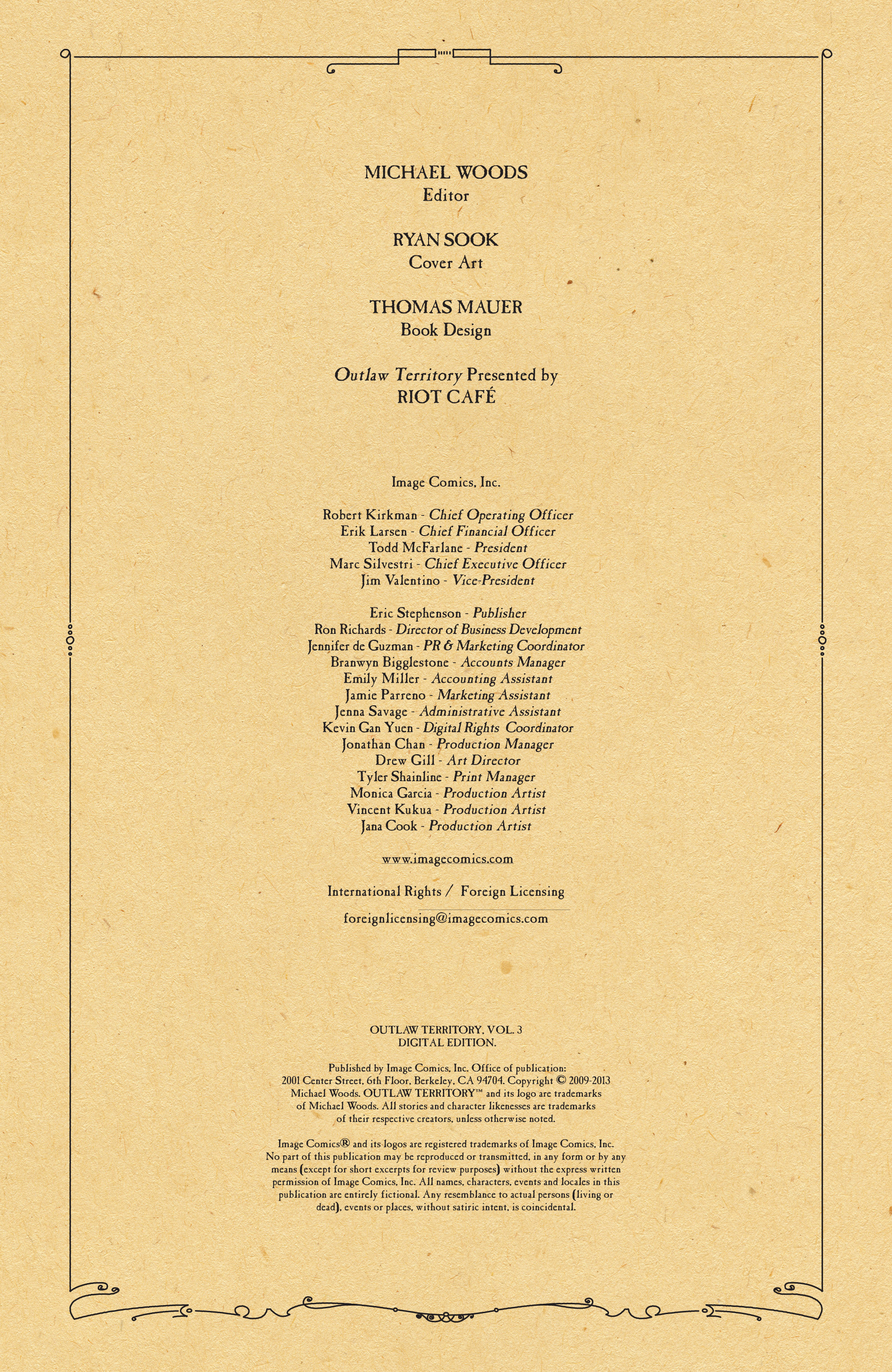 Read online Outlaw Territory comic -  Issue # TPB 3 (Part 1) - 4