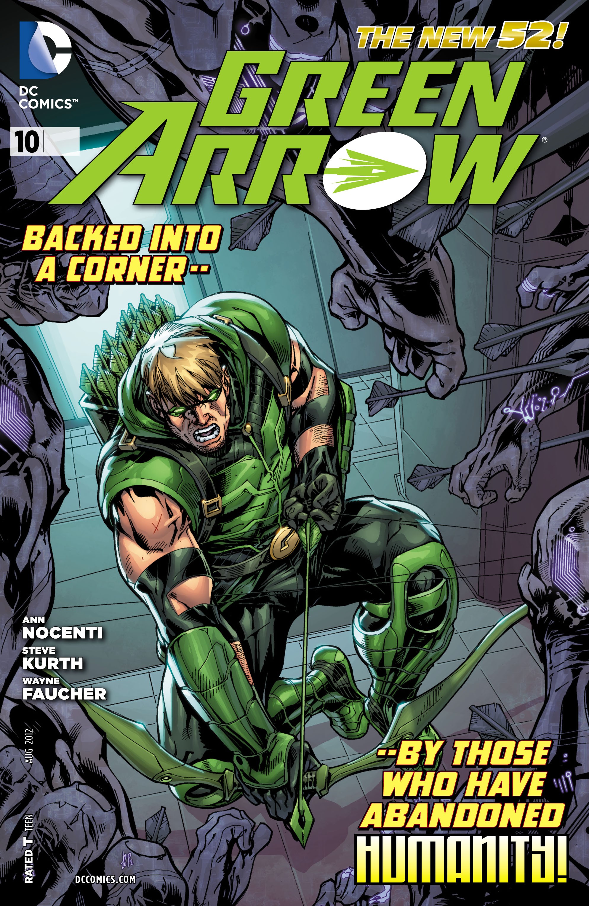 Read online Green Arrow (2011) comic -  Issue #10 - 1