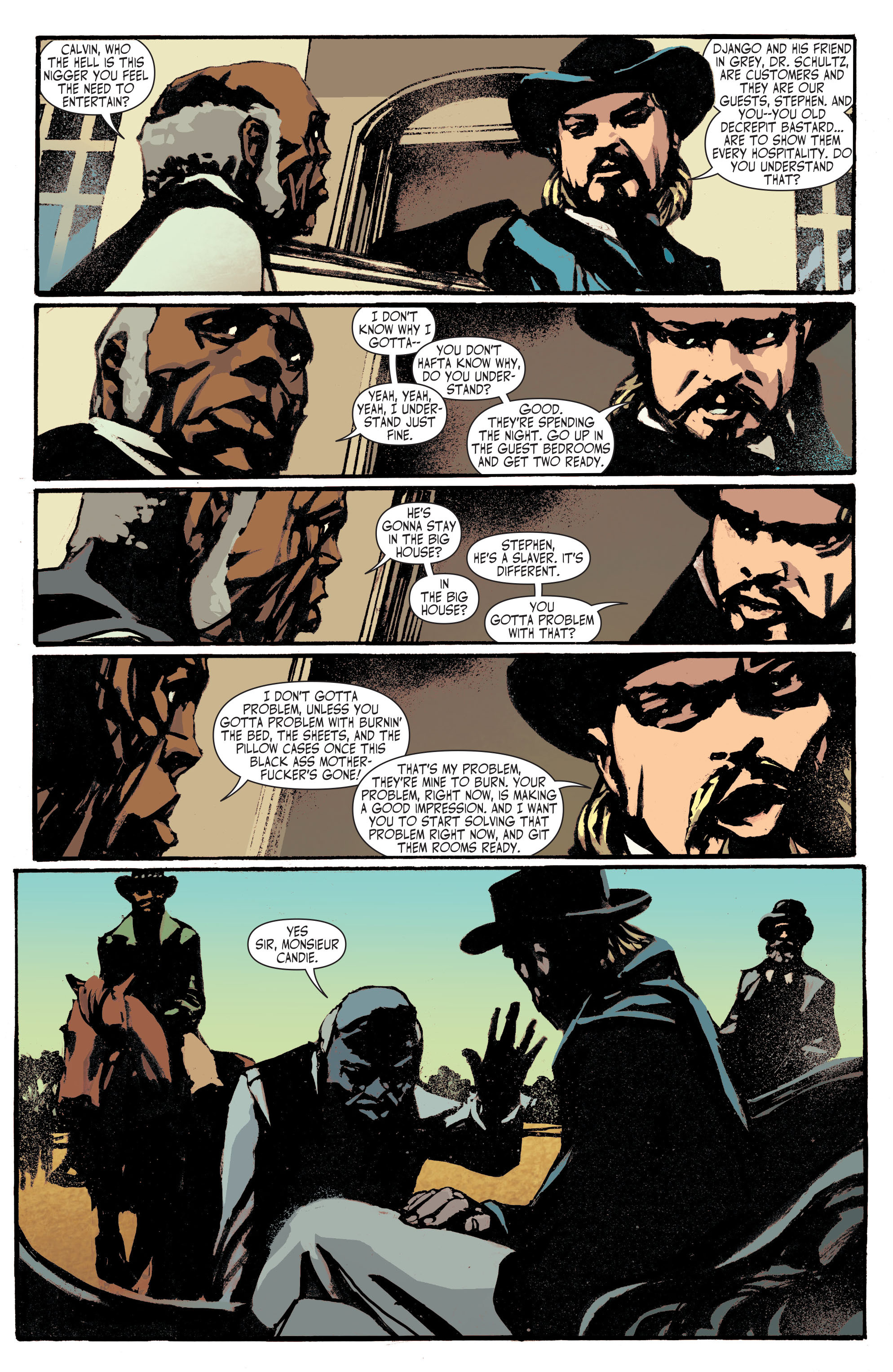 Read online Django Unchained comic -  Issue #5 - 8