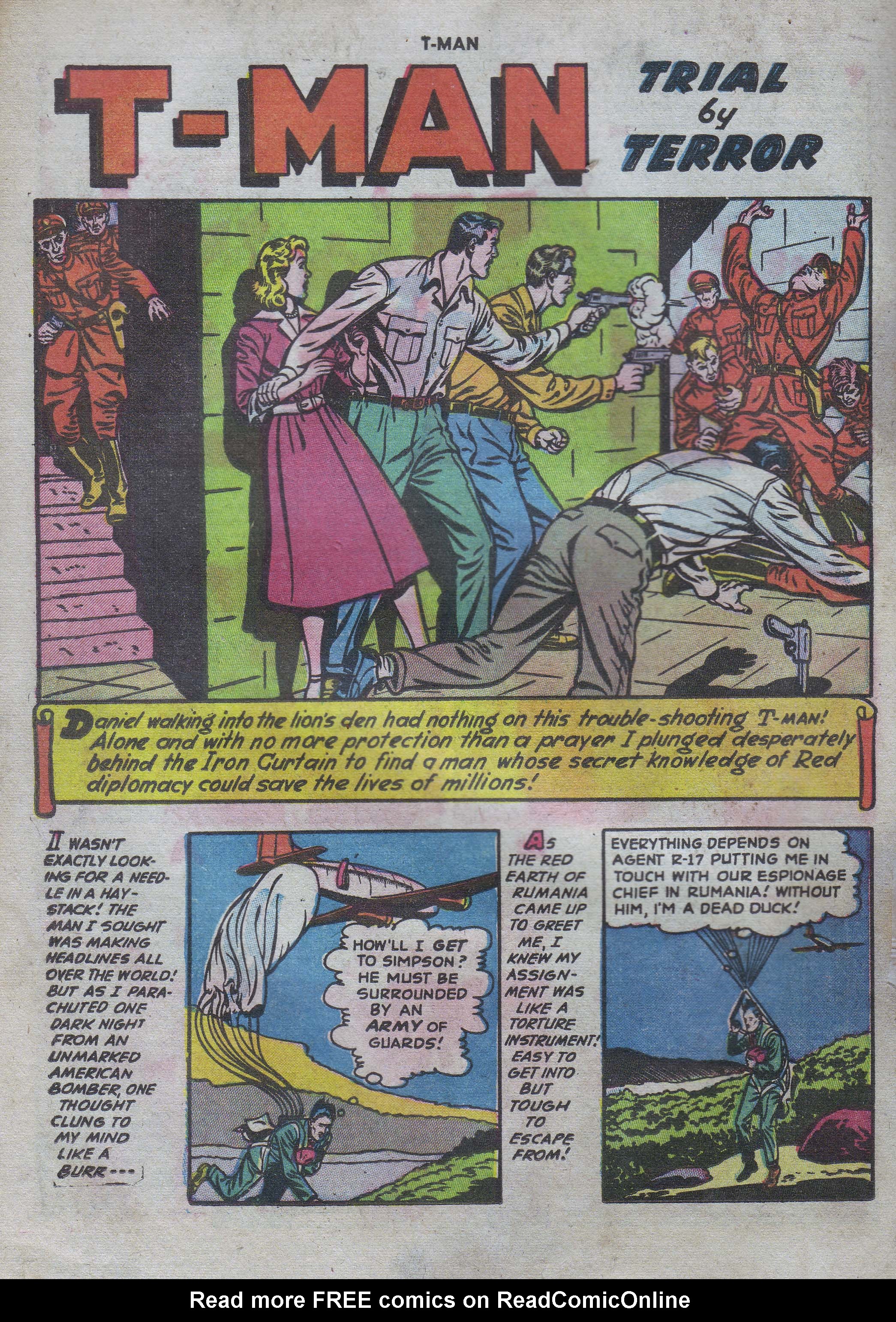 Read online T-Man: World Wide Trouble Shooter comic -  Issue #9 - 18