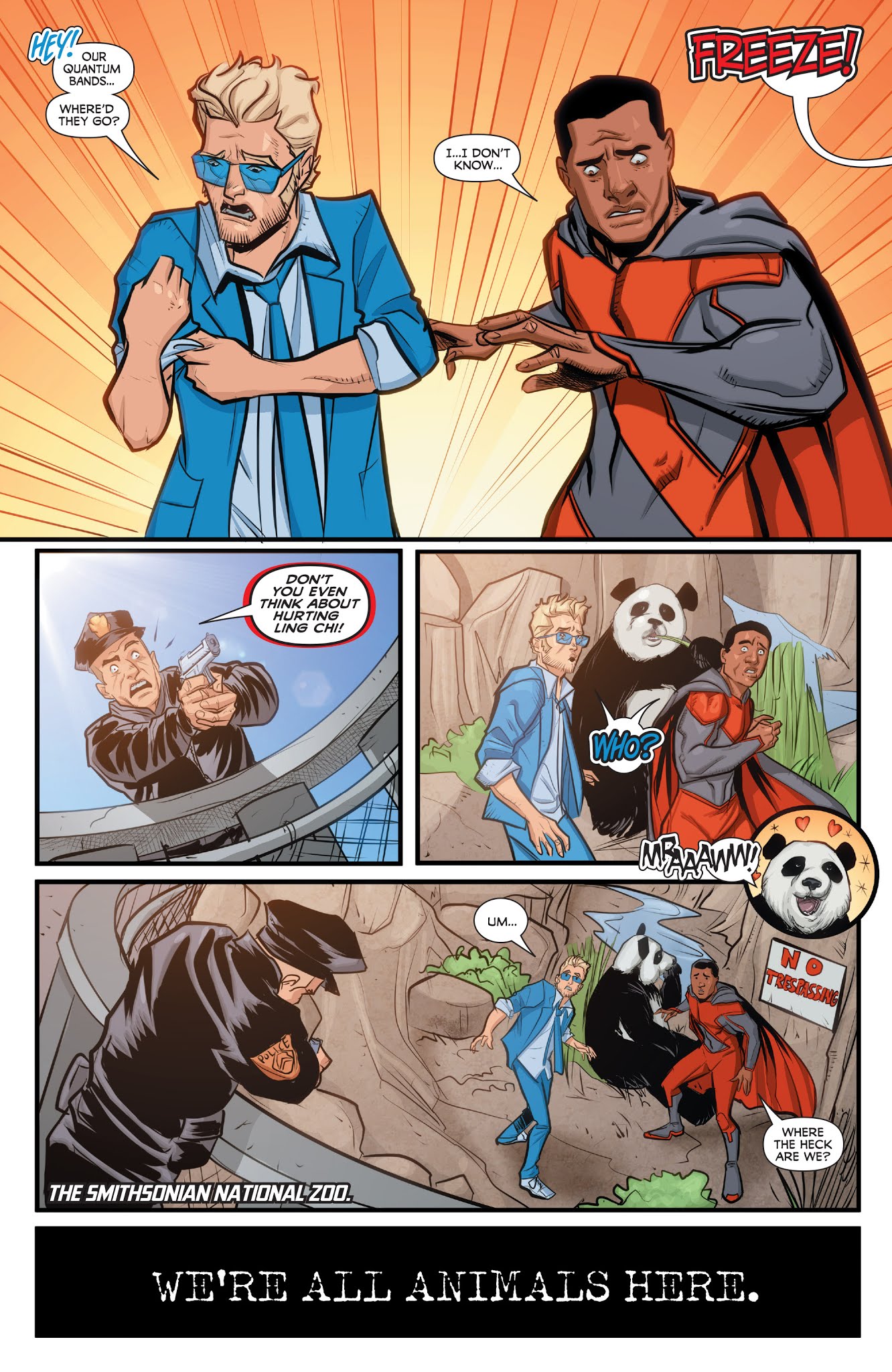 Read online Quantum and Woody! (2017) comic -  Issue #8 - 3