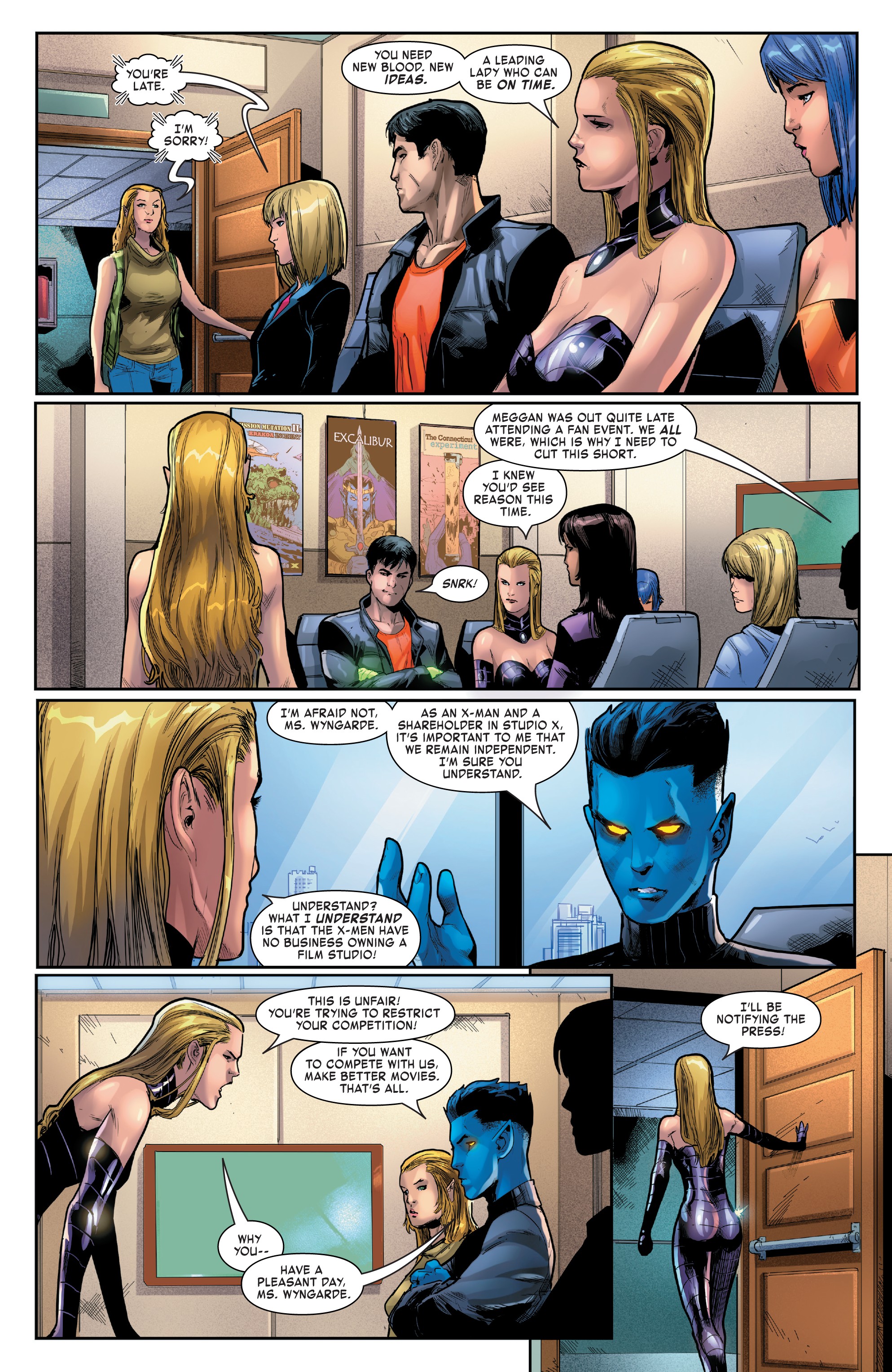 Read online Age of X-Man: The Amazing Nightcrawler comic -  Issue #2 - 11