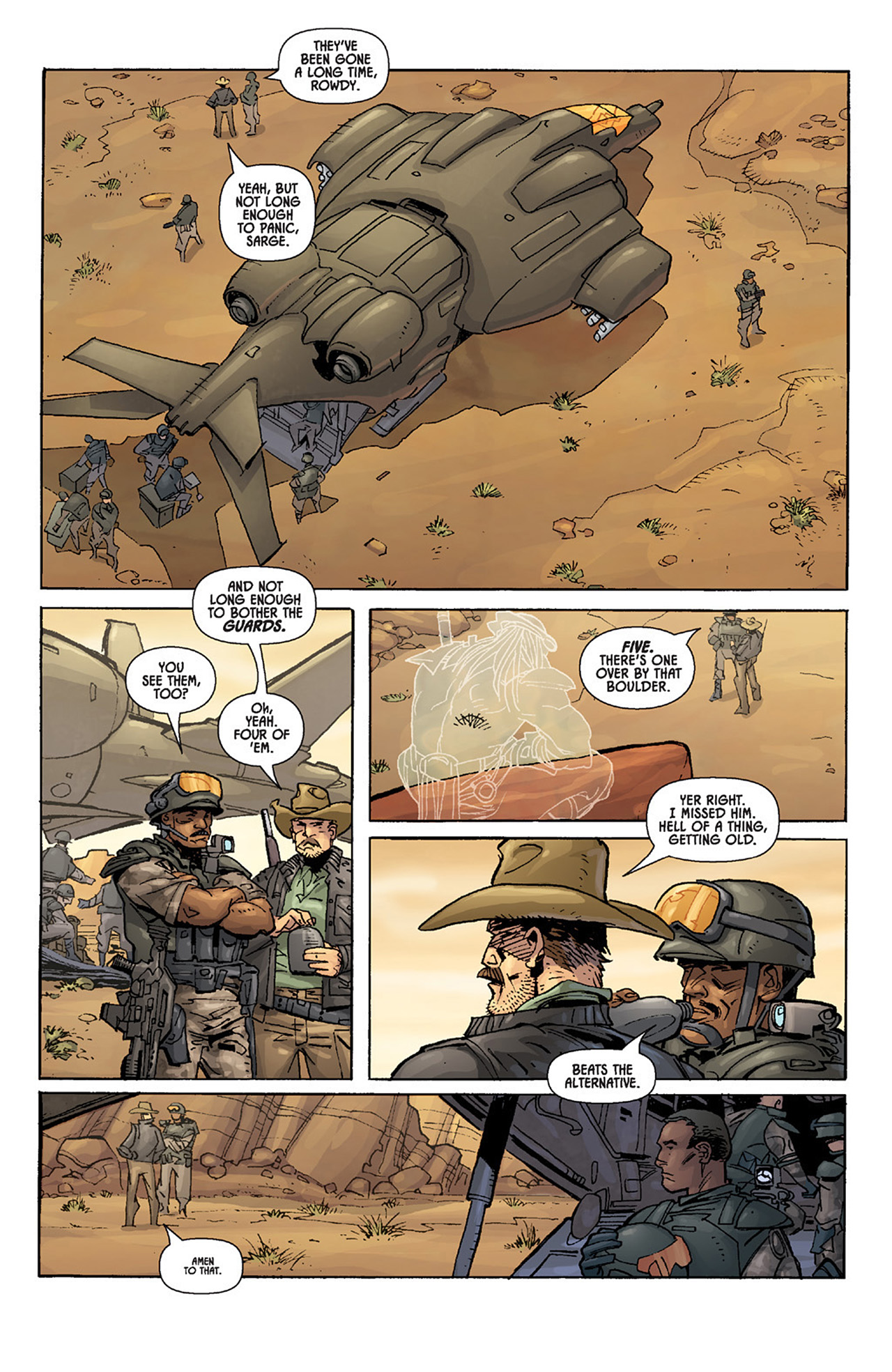 Read online Aliens vs. Predator: Three World War comic -  Issue #3 - 8