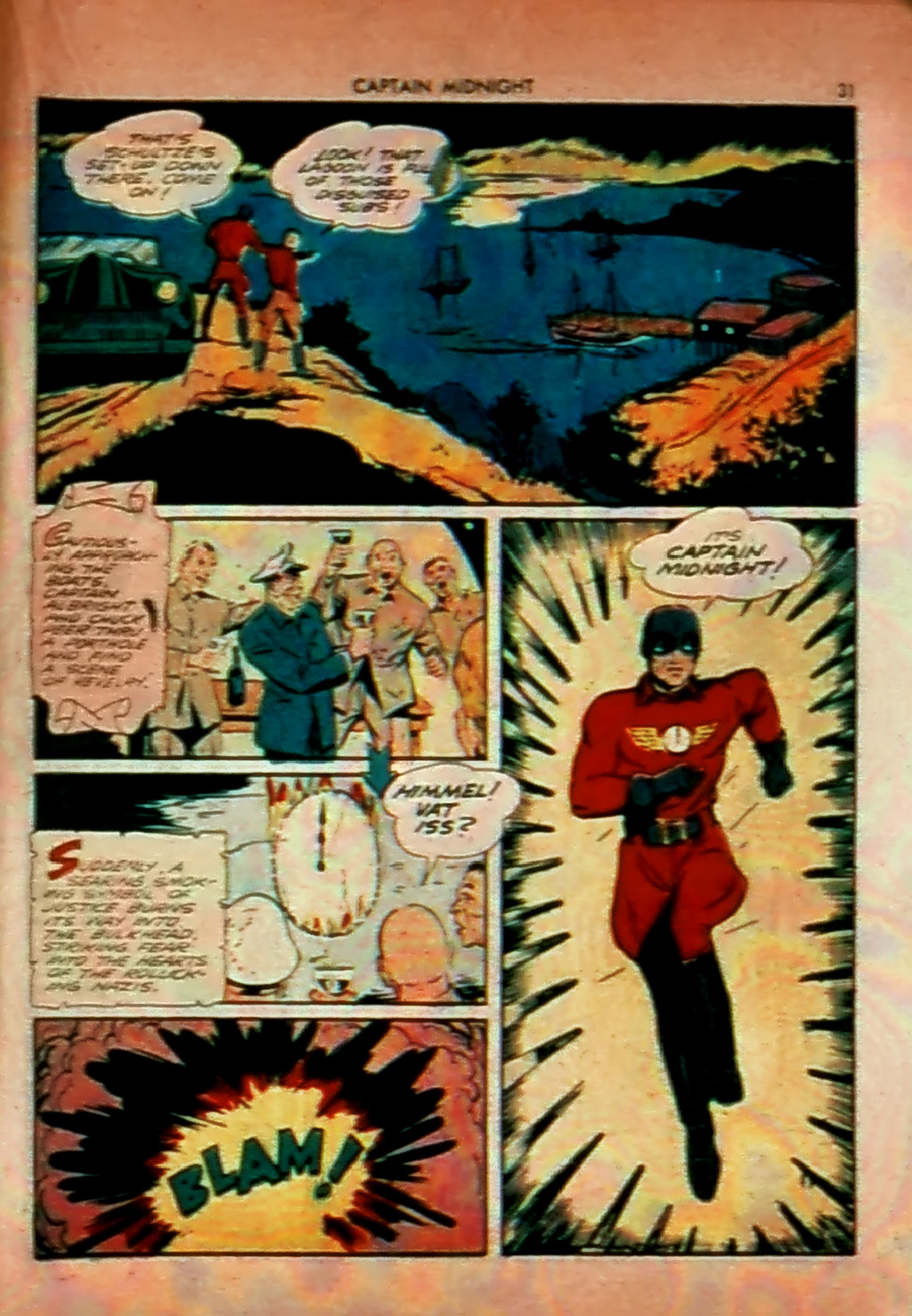 Read online Captain Midnight (1942) comic -  Issue #1 - 31