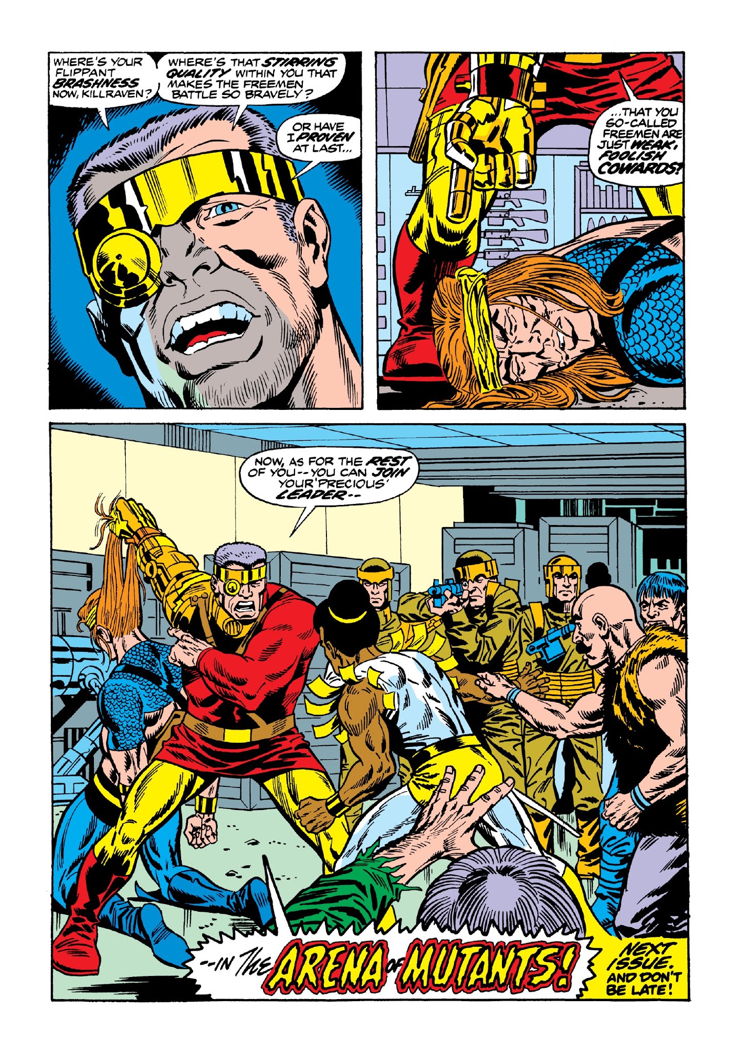 Read online Marvel Masterworks: Killraven comic -  Issue # TPB 1 (Part 1) - 73