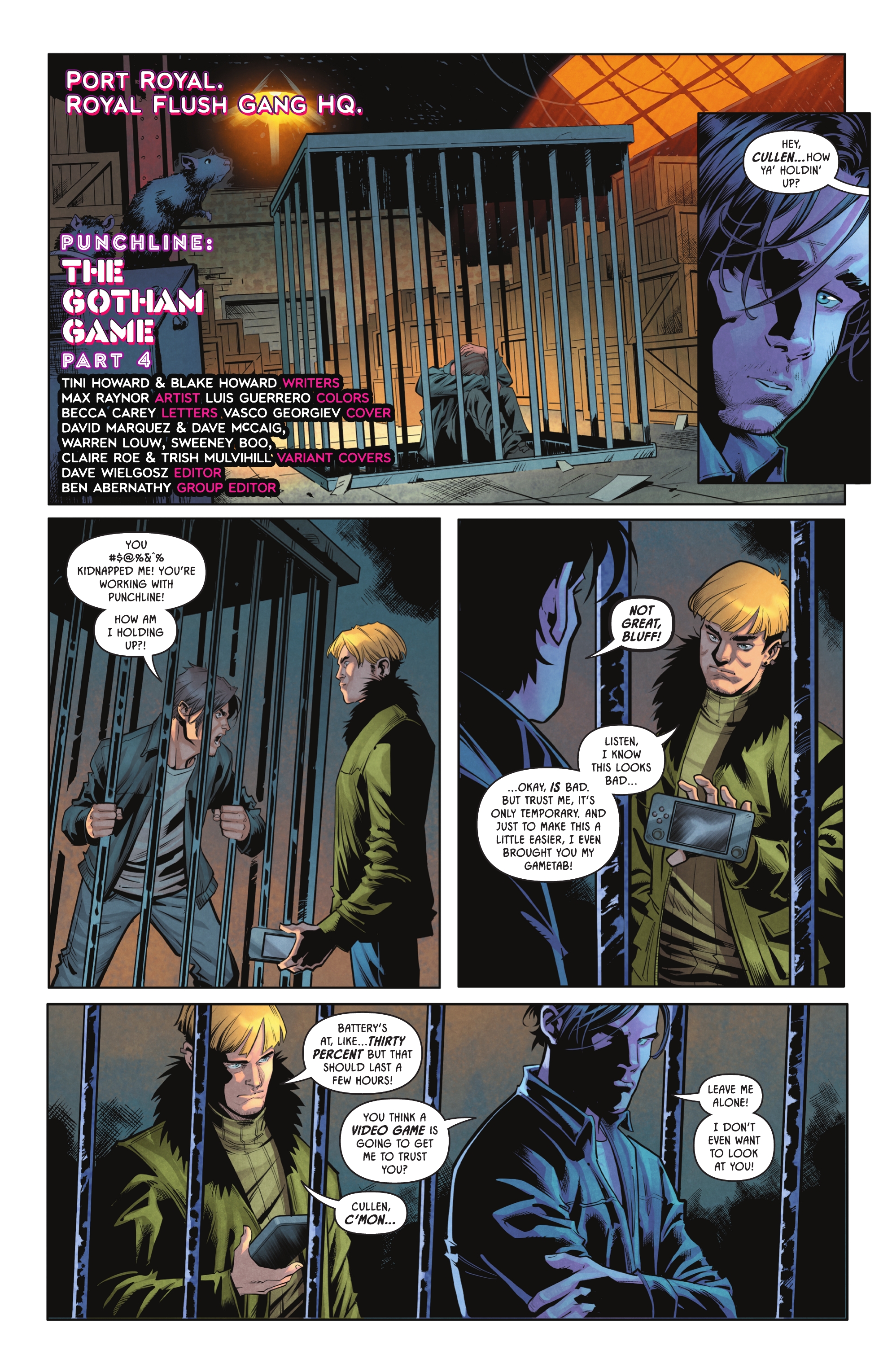 Read online Punchline: The Gotham Game comic -  Issue #4 - 3
