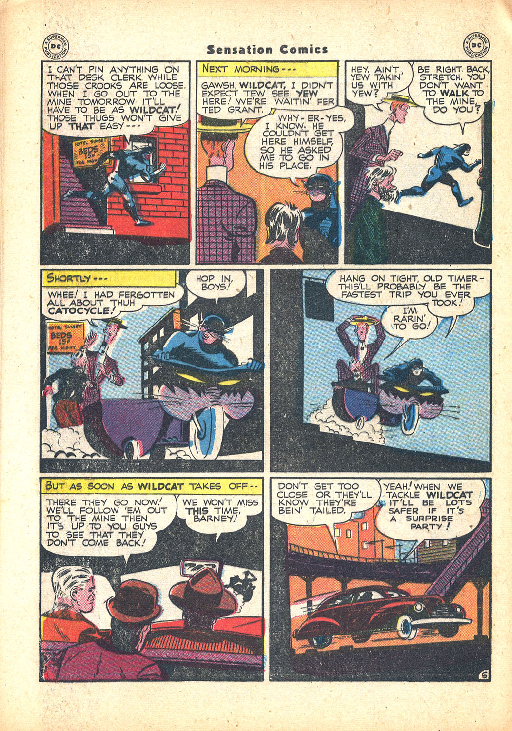 Read online Sensation (Mystery) Comics comic -  Issue #63 - 46