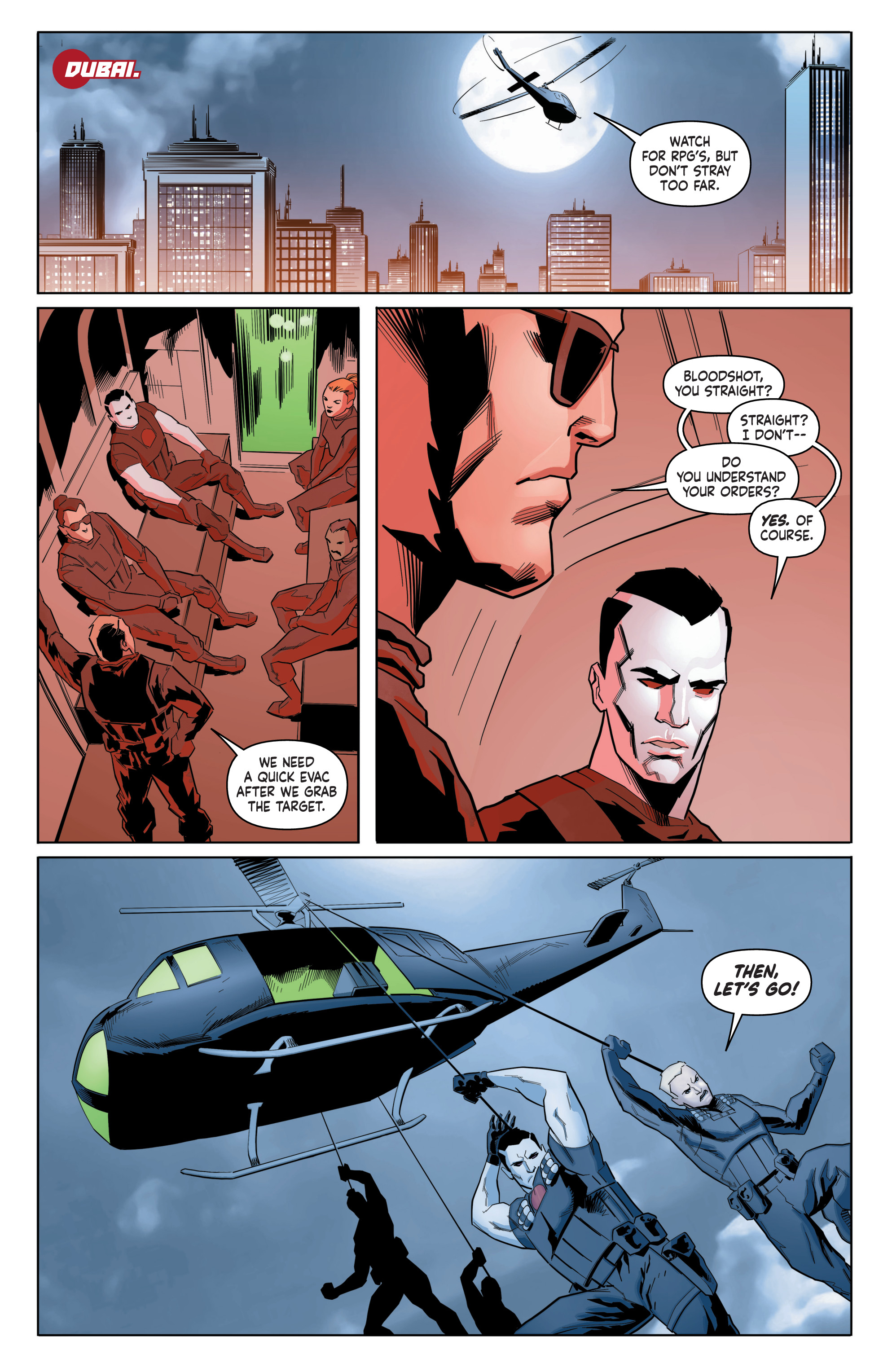 Read online Bloodshot Rising Spirit comic -  Issue #3 - 18