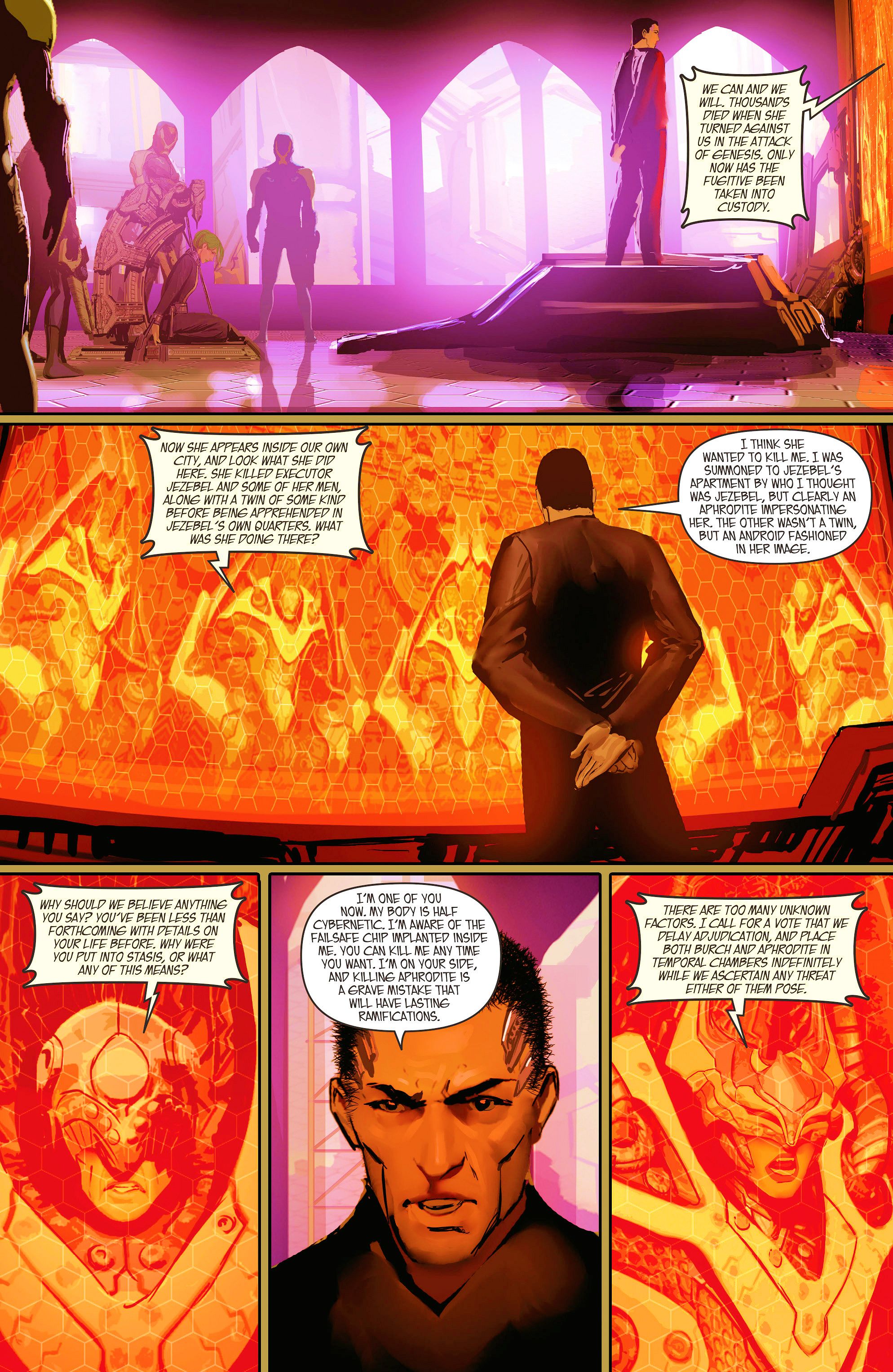 Read online Aphrodite IX (2013) comic -  Issue #10 - 13