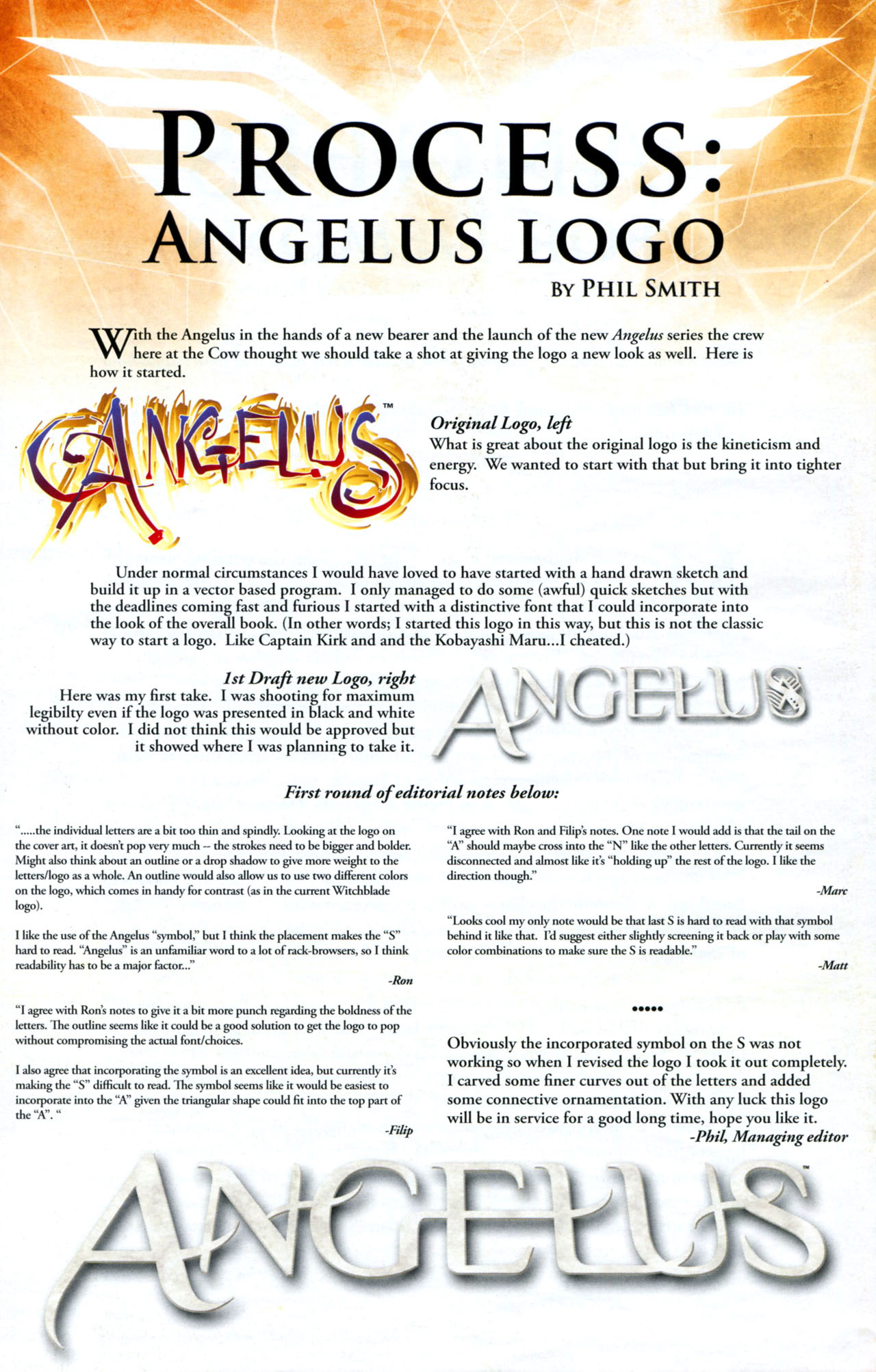 Read online Angelus comic -  Issue #1 - 24