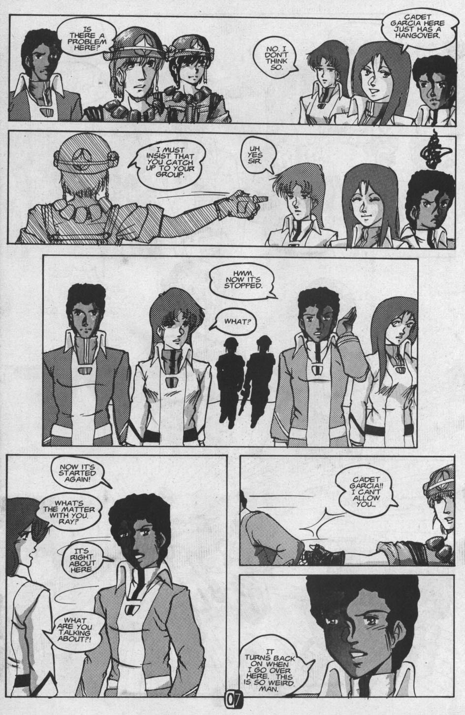 Read online Robotech Academy Blues comic -  Issue #3 - 9