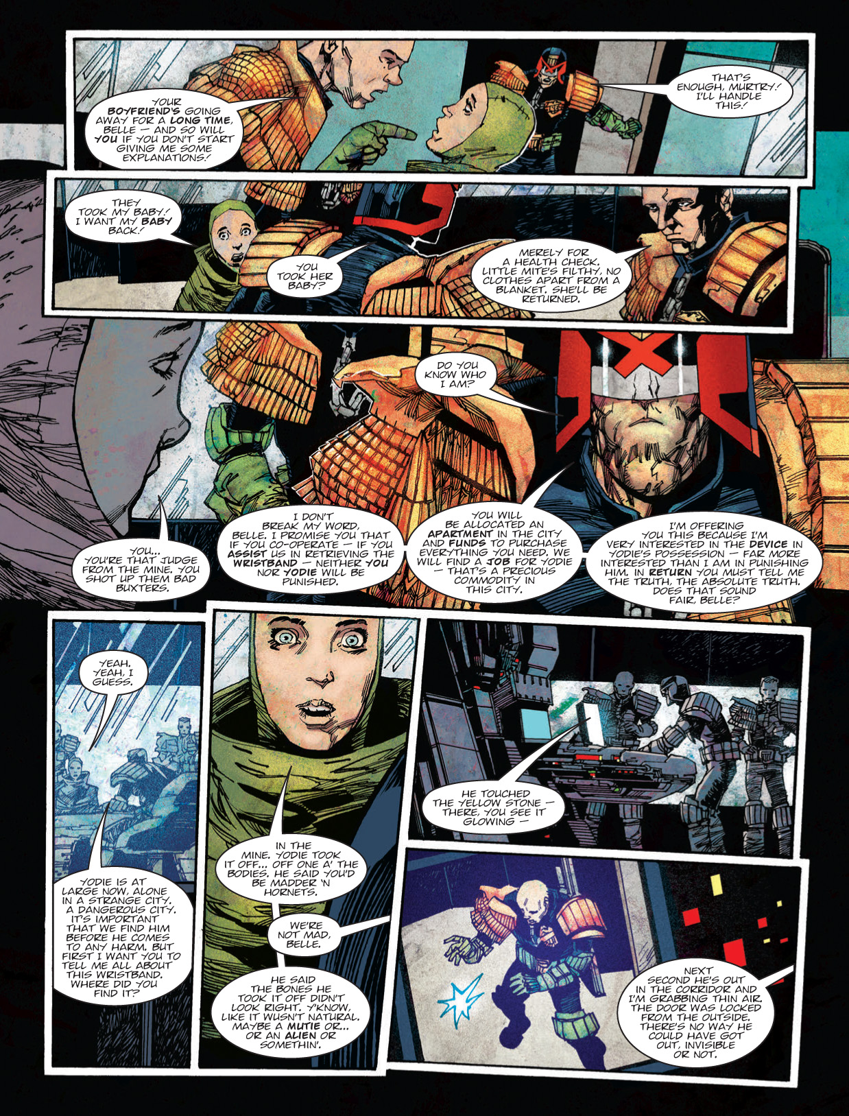 Read online Judge Dredd Megazine (Vol. 5) comic -  Issue #353 - 13