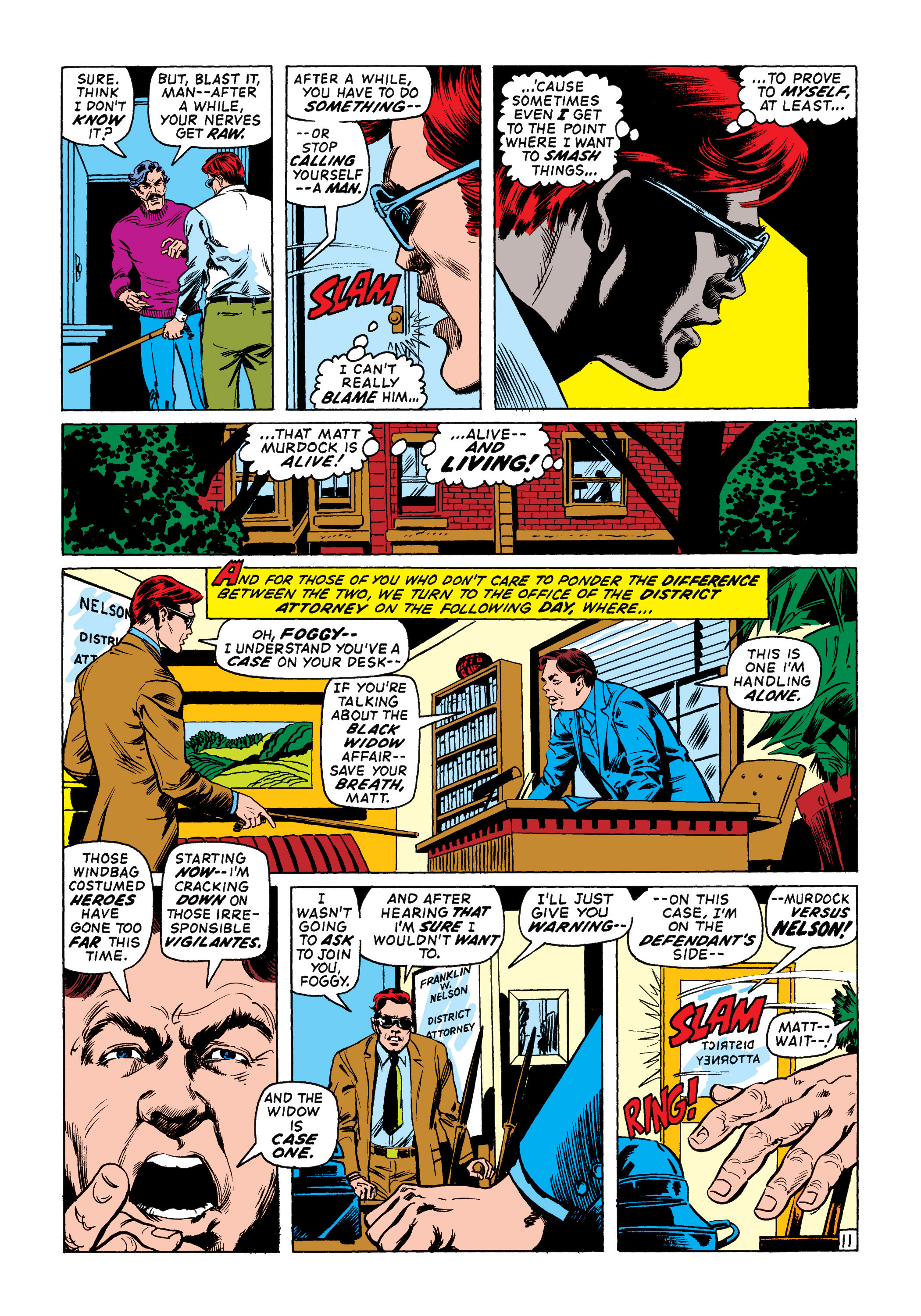 Read online Marvel Masterworks: Daredevil comic -  Issue # TPB 8 (Part 3) - 69