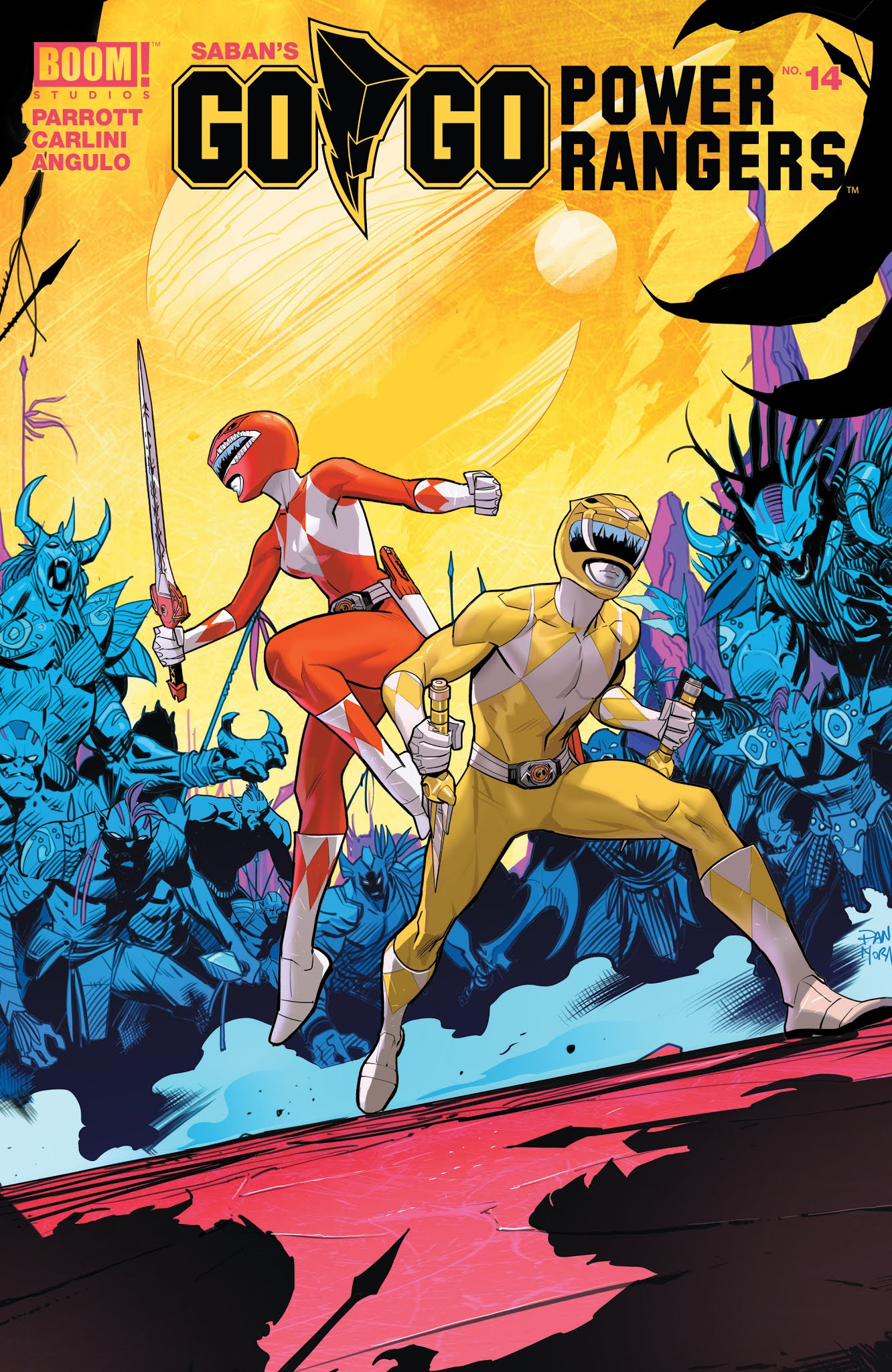 Read online Saban's Go Go Power Rangers comic -  Issue #14 - 1