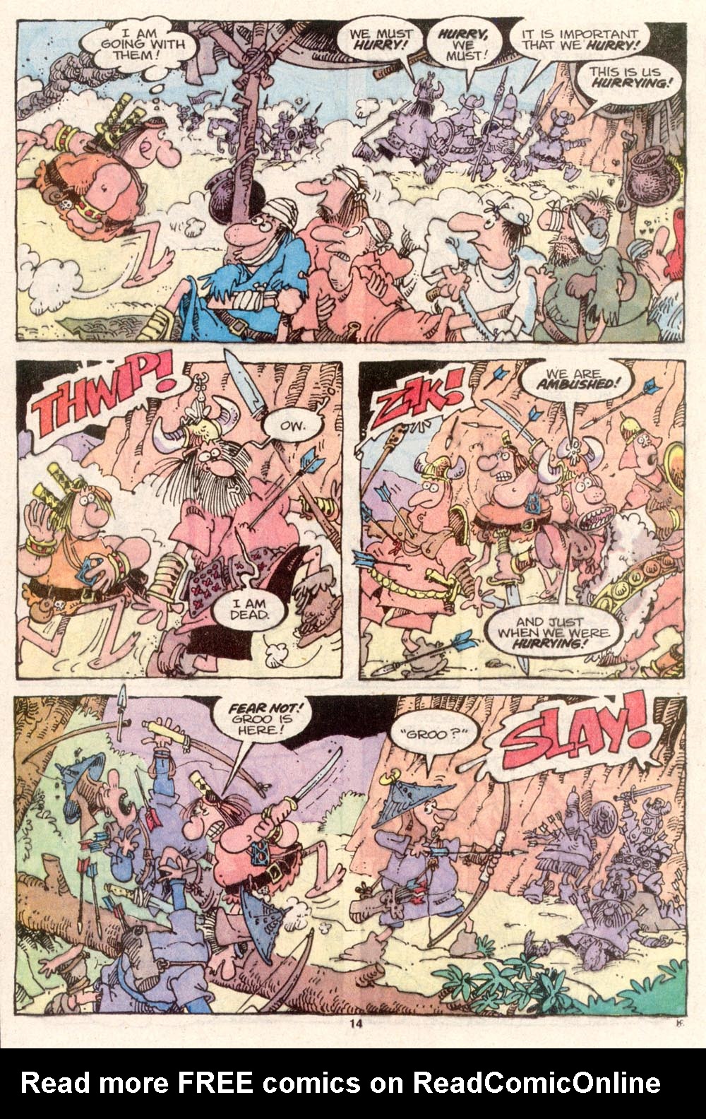 Read online Sergio Aragonés Groo the Wanderer comic -  Issue #80 - 10