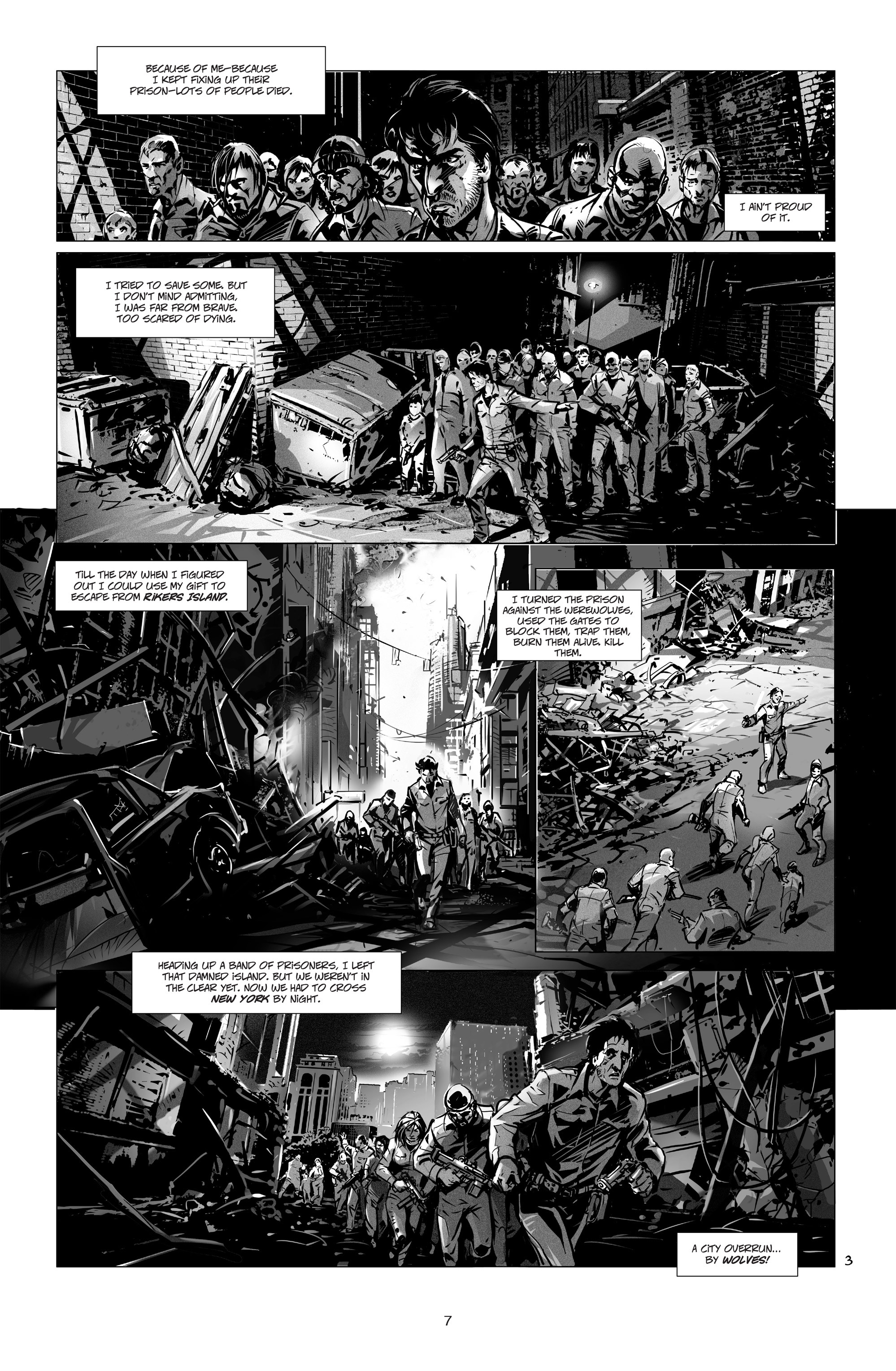 Read online World War Wolves comic -  Issue #5 - 5