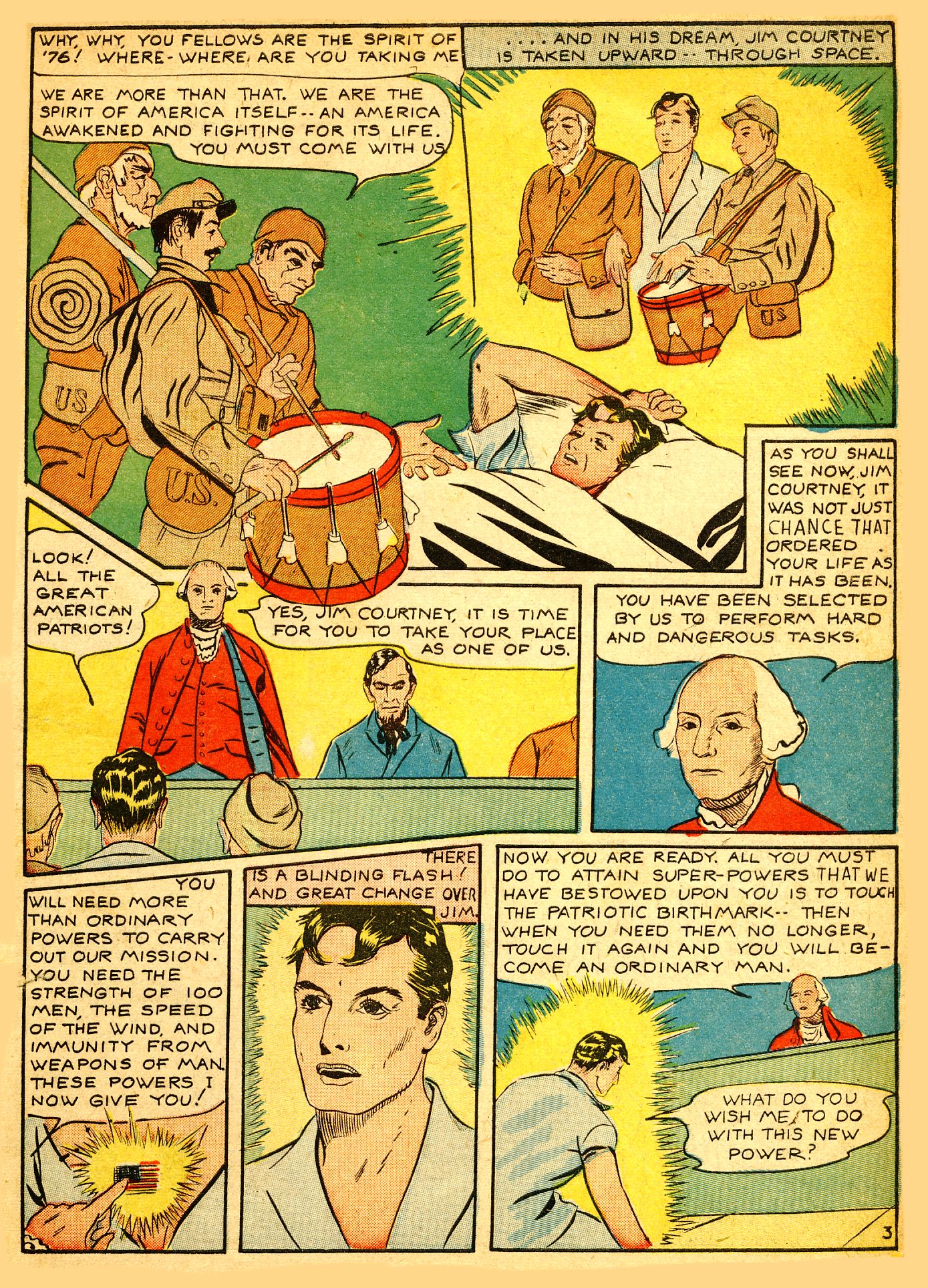 Read online Our Flag Comics comic -  Issue #2 - 4