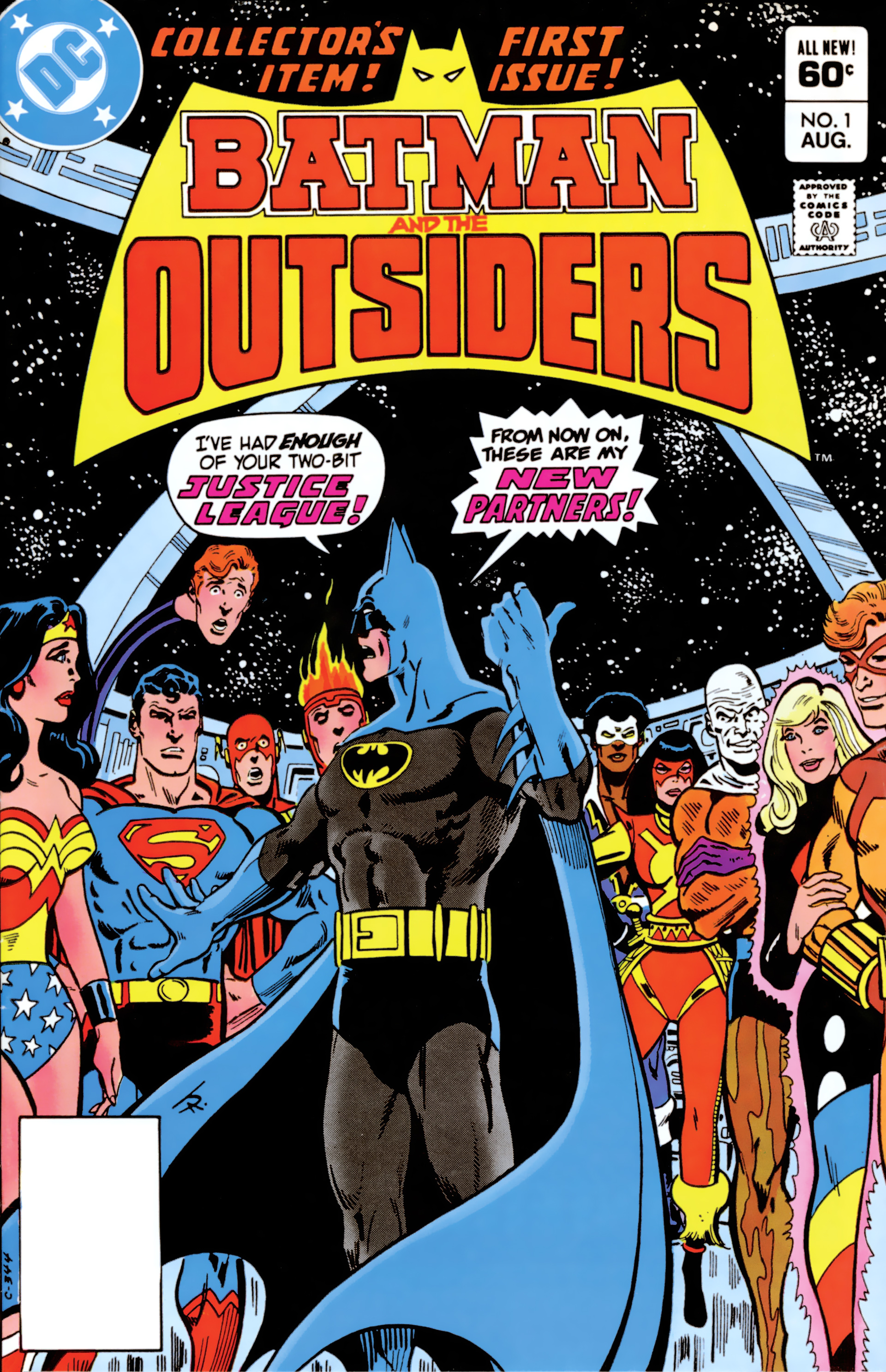Read online Batman and the Outsiders (1983) comic -  Issue #1 - 1