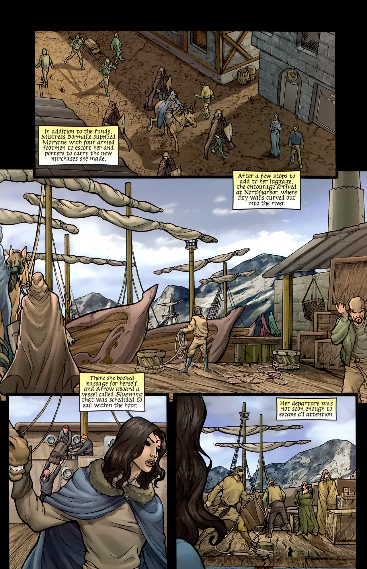 Read online Robert Jordan's The Wheel of Time: New Spring comic -  Issue #5 - 21