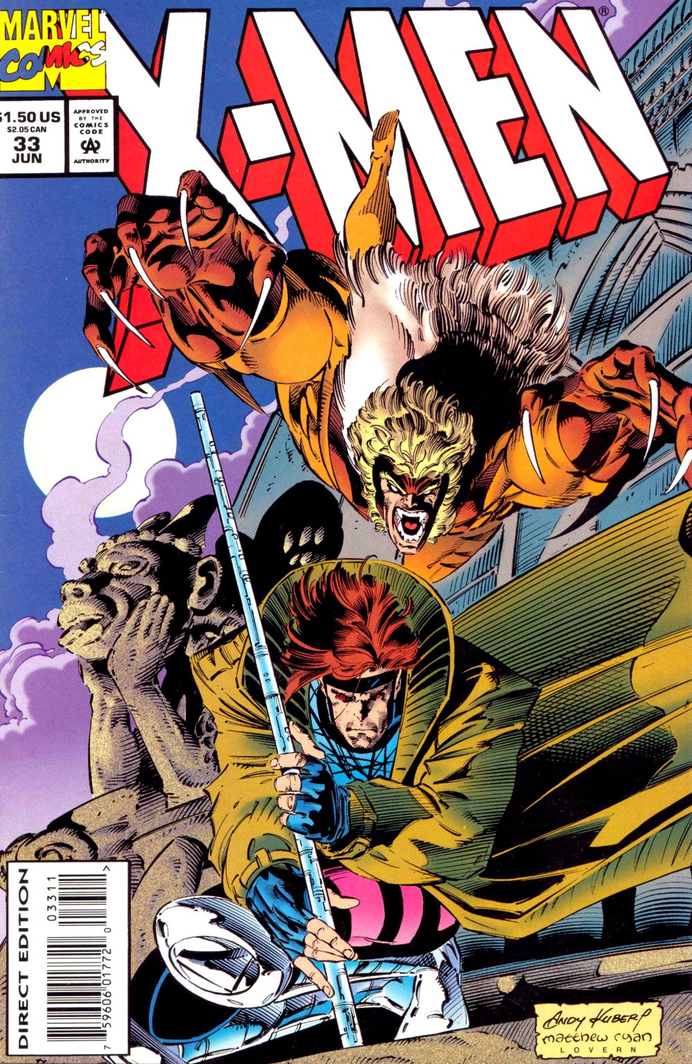 Read online X-Men (1991) comic -  Issue #33 - 2