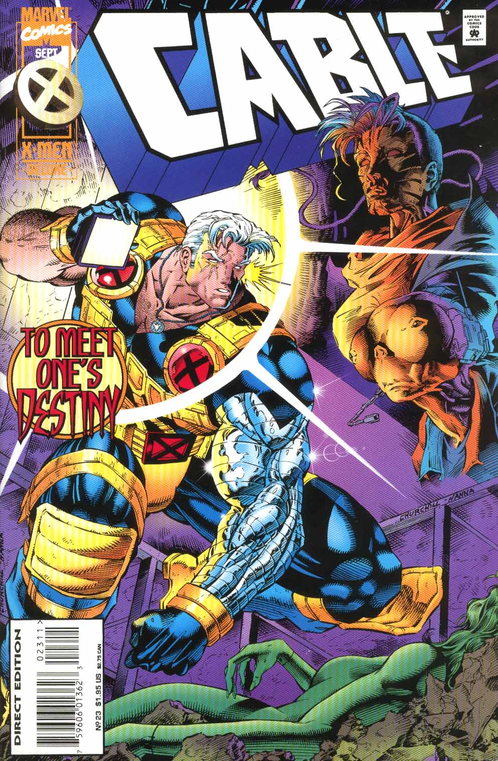 Read online Cable (1993) comic -  Issue #23 - 1