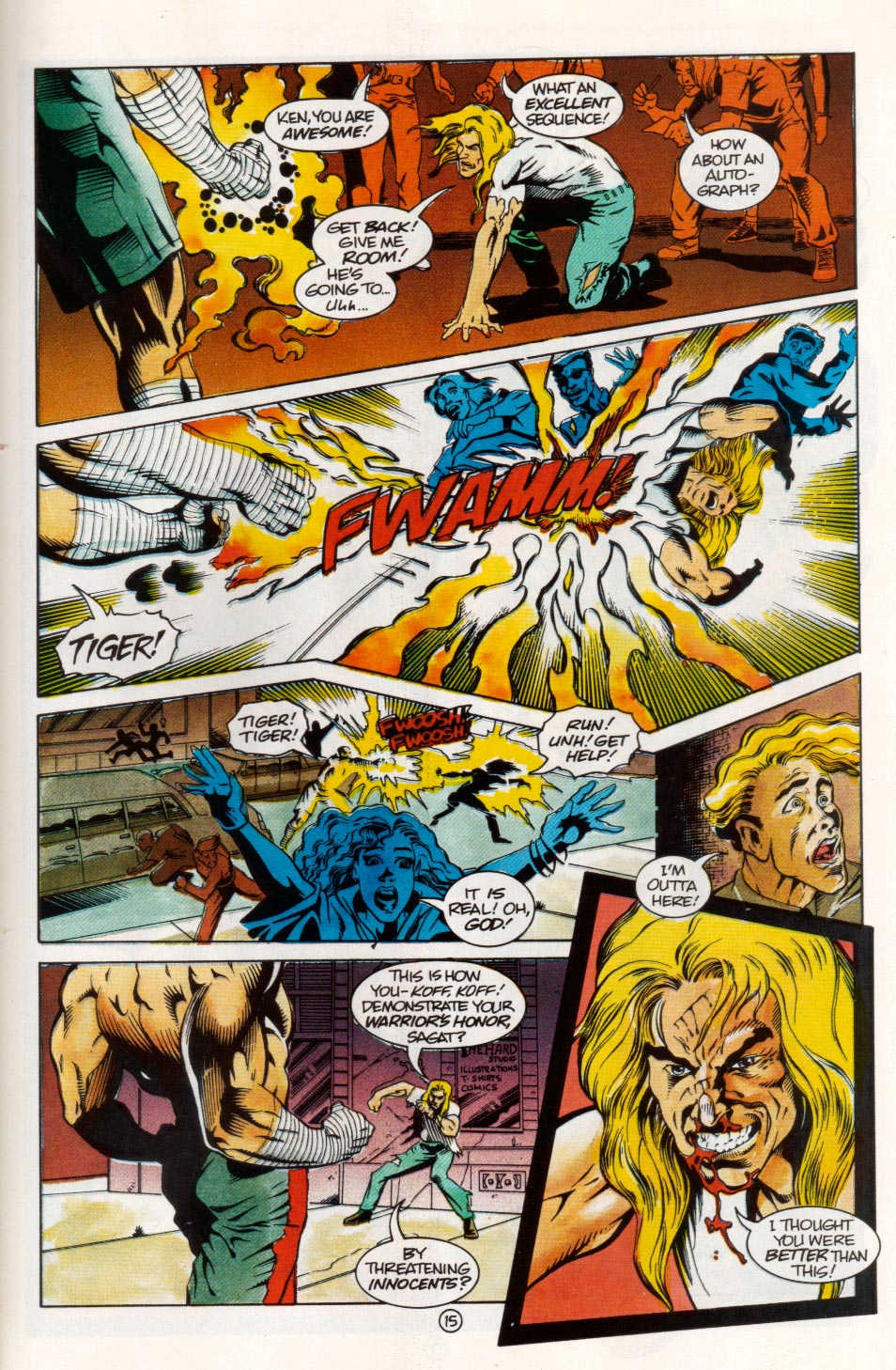 Read online Street Fighter (1991) comic -  Issue #2 - 16